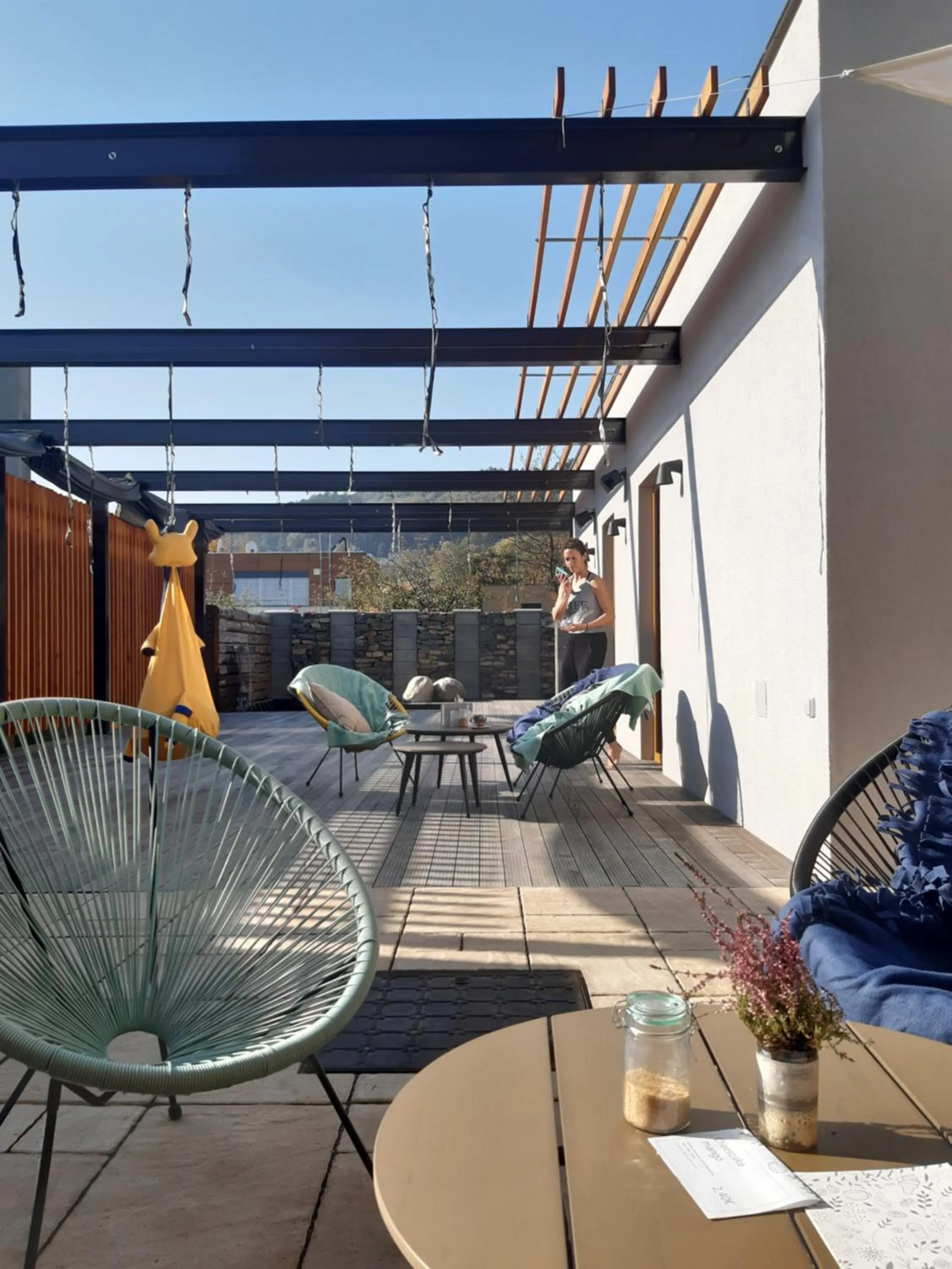 Balcony/Terrace in VIGEO lounge b&b coffee