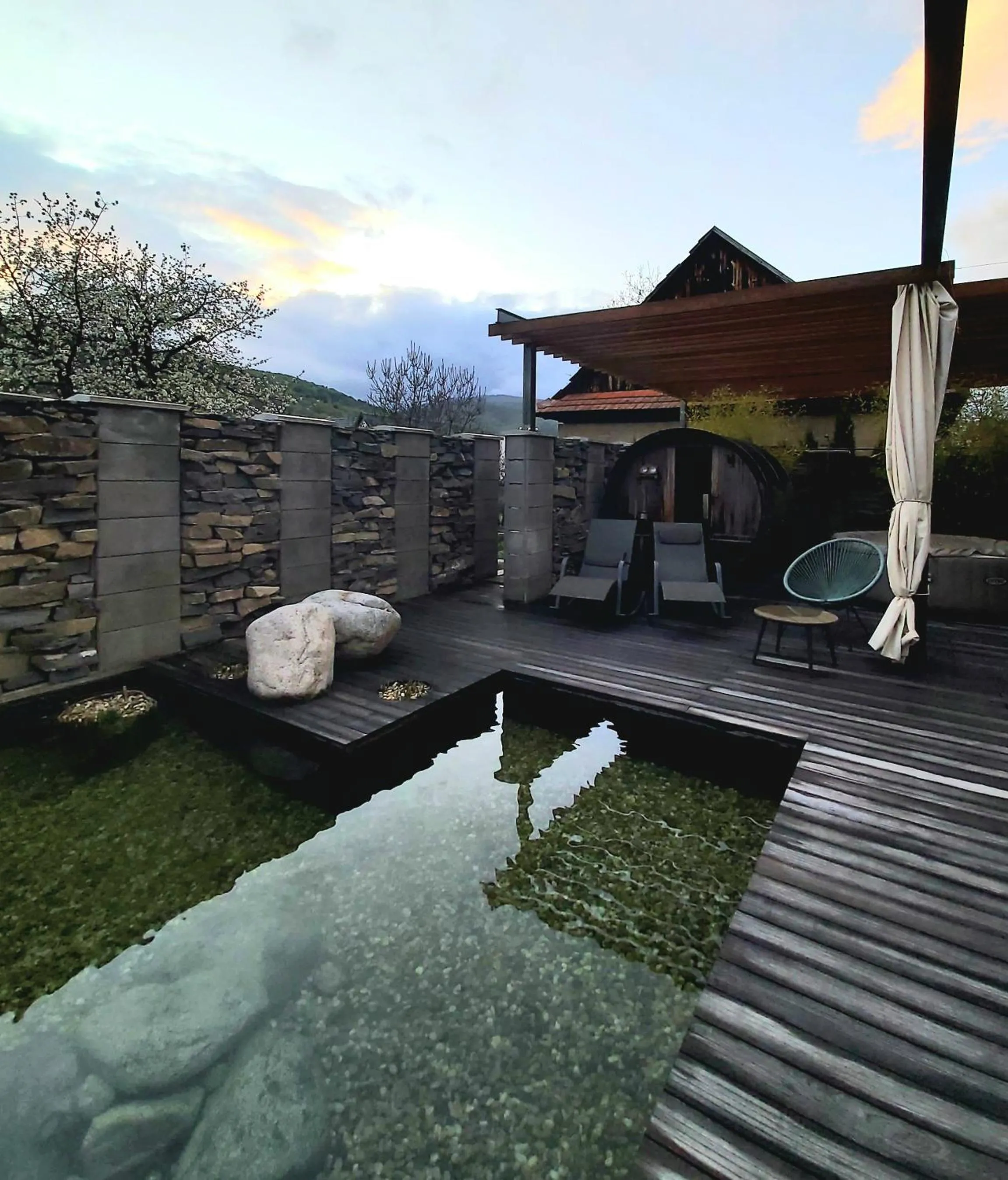 Sauna in VIGEO lounge b&b coffee