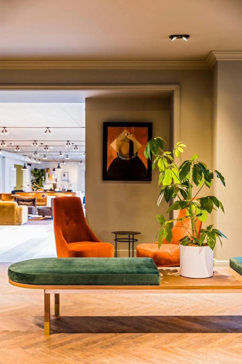 Lobby or reception in Le Grand Quartier