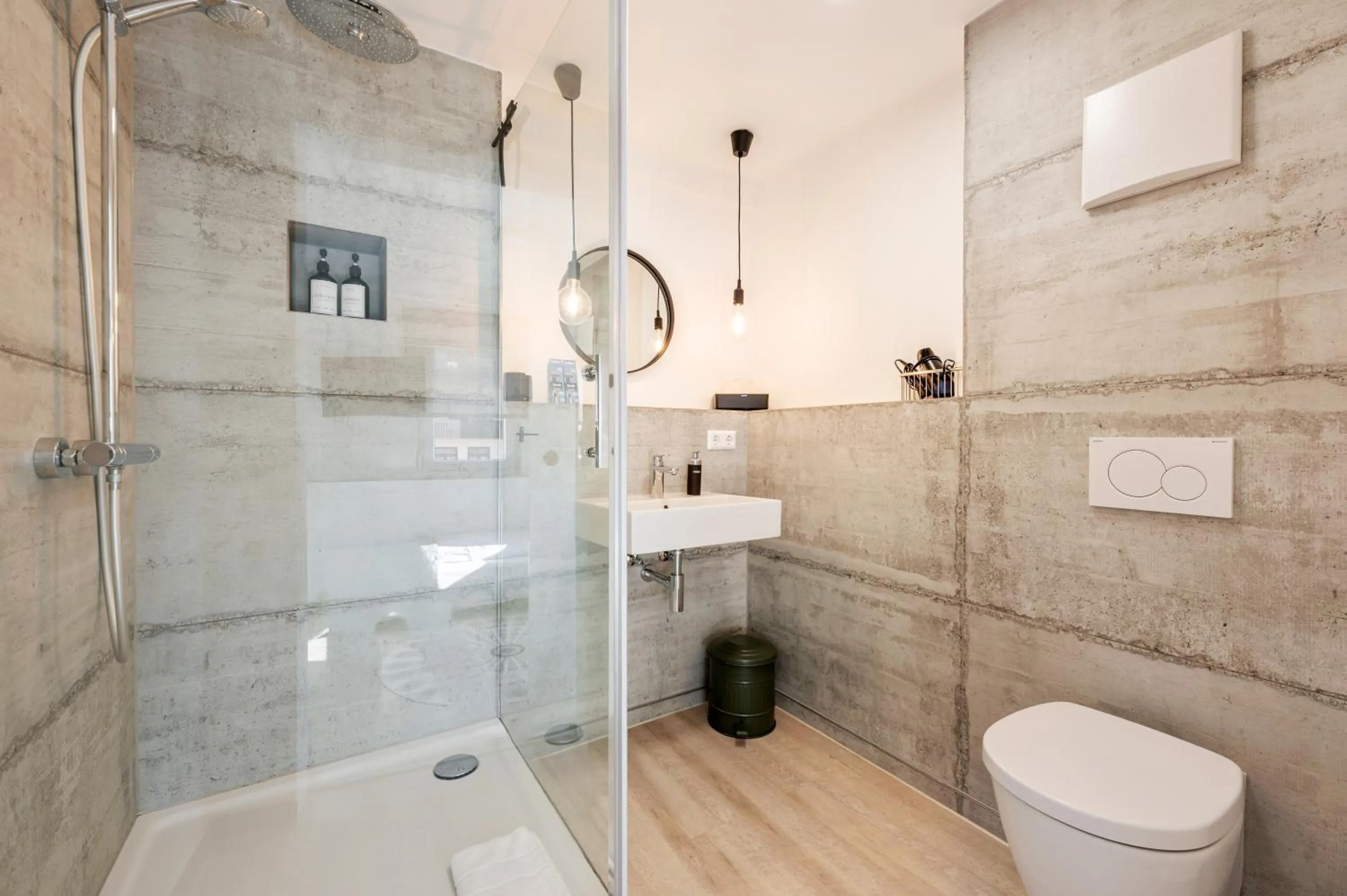 Bathroom in Sali Homes - GaesteHaus Lamm Obersulm