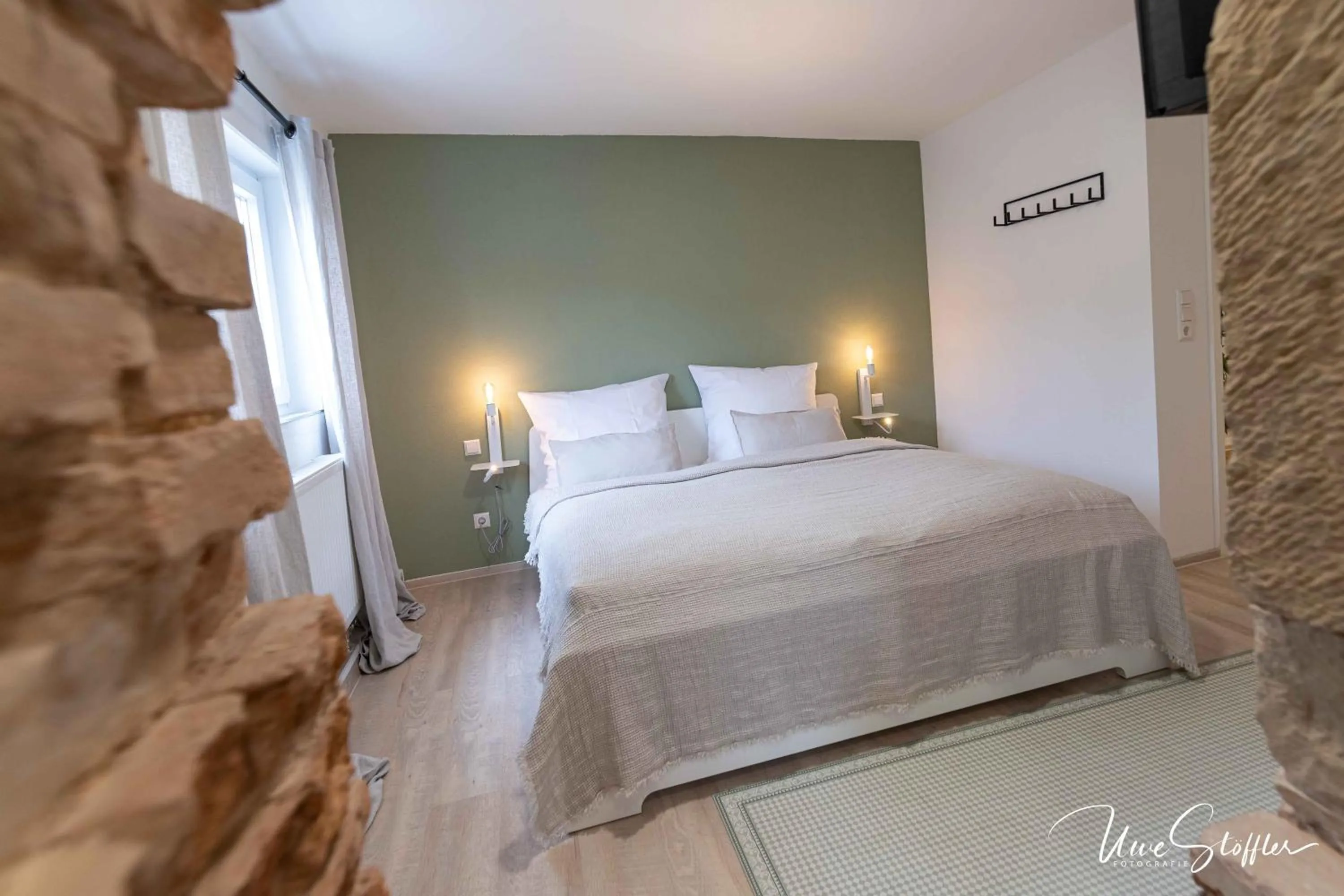 Bedroom, Bed in Sali Homes - GaesteHaus Lamm Obersulm