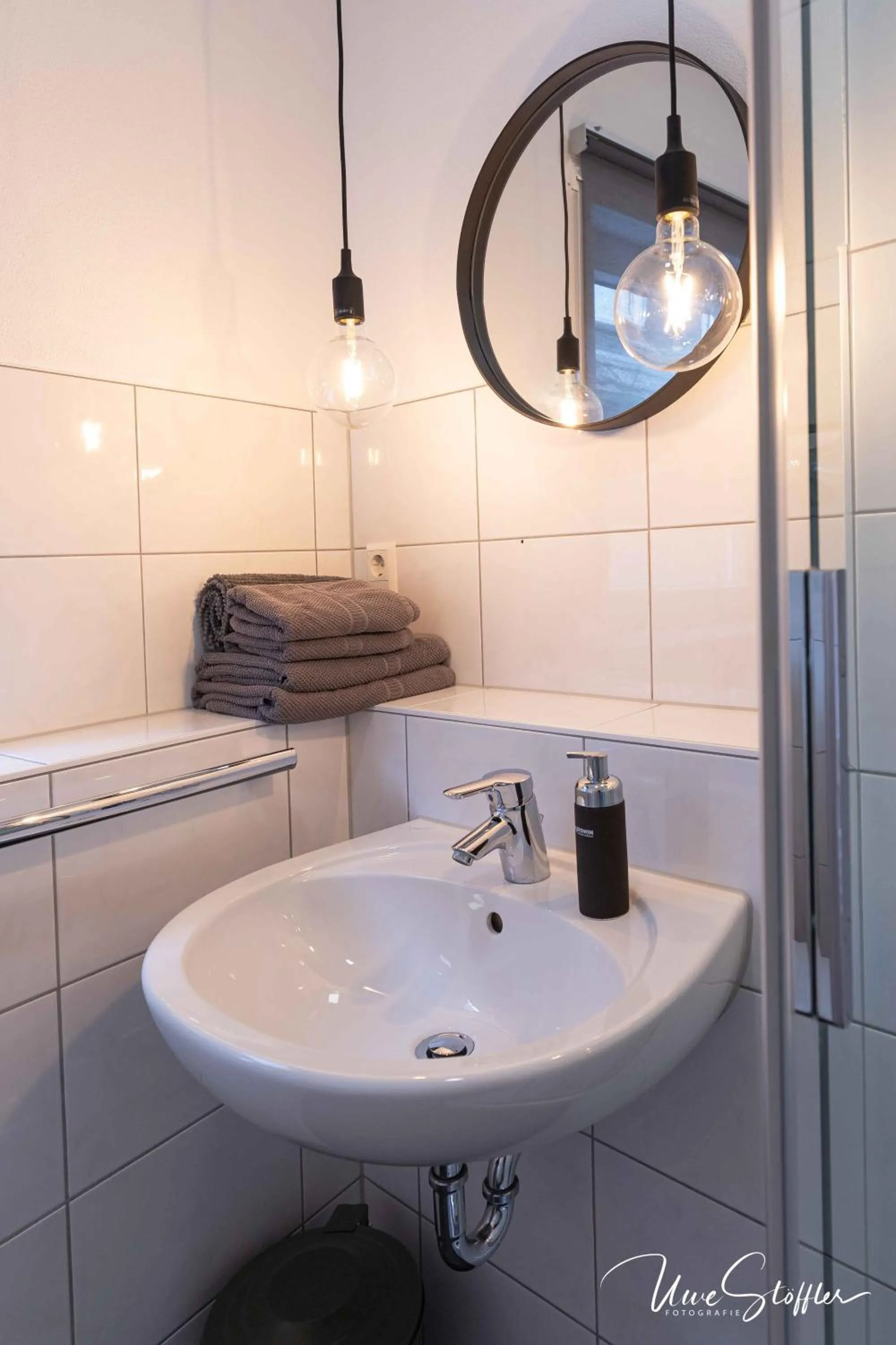 Bathroom in Sali Homes - GaesteHaus Lamm Obersulm