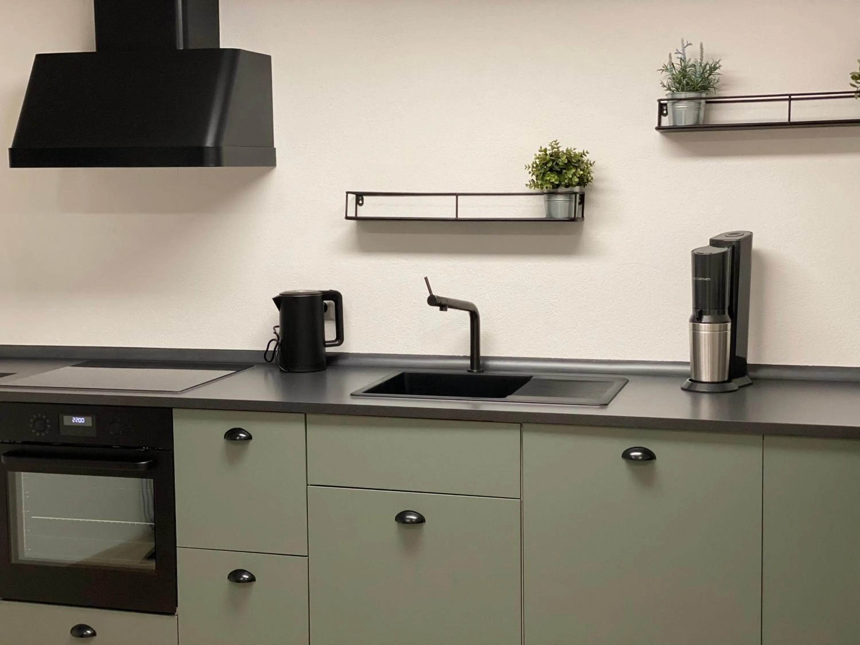 Kitchen or kitchenette in Sali Homes - GaesteHaus Lamm Obersulm