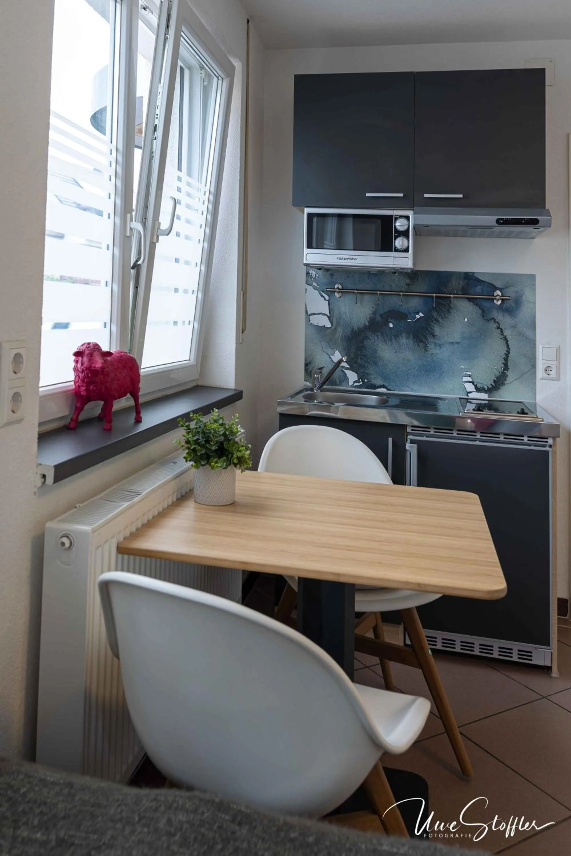 Kitchen or kitchenette in Sali Homes - GaesteHaus Lamm Obersulm