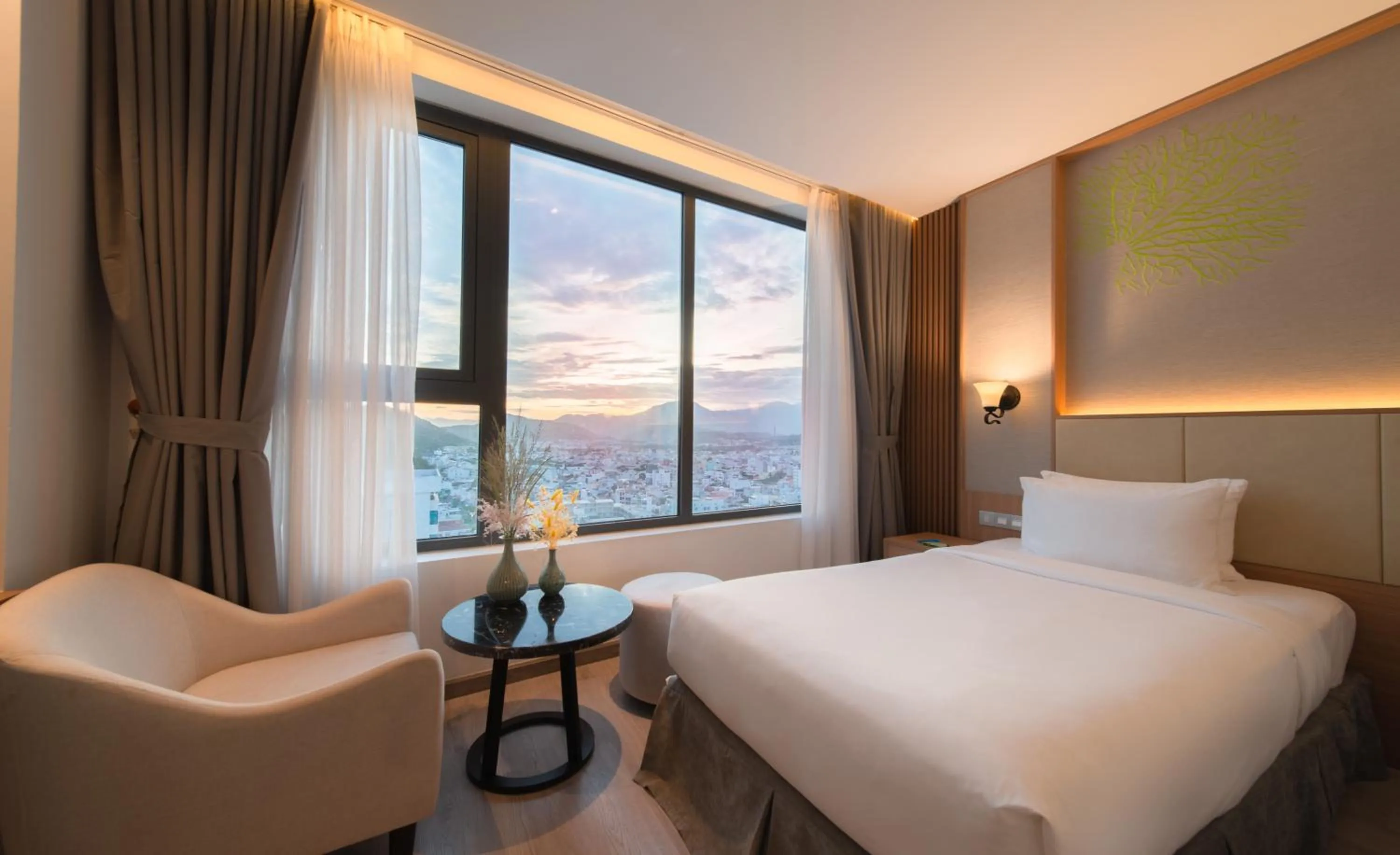 City view, Bed in Navada Beach Hotel