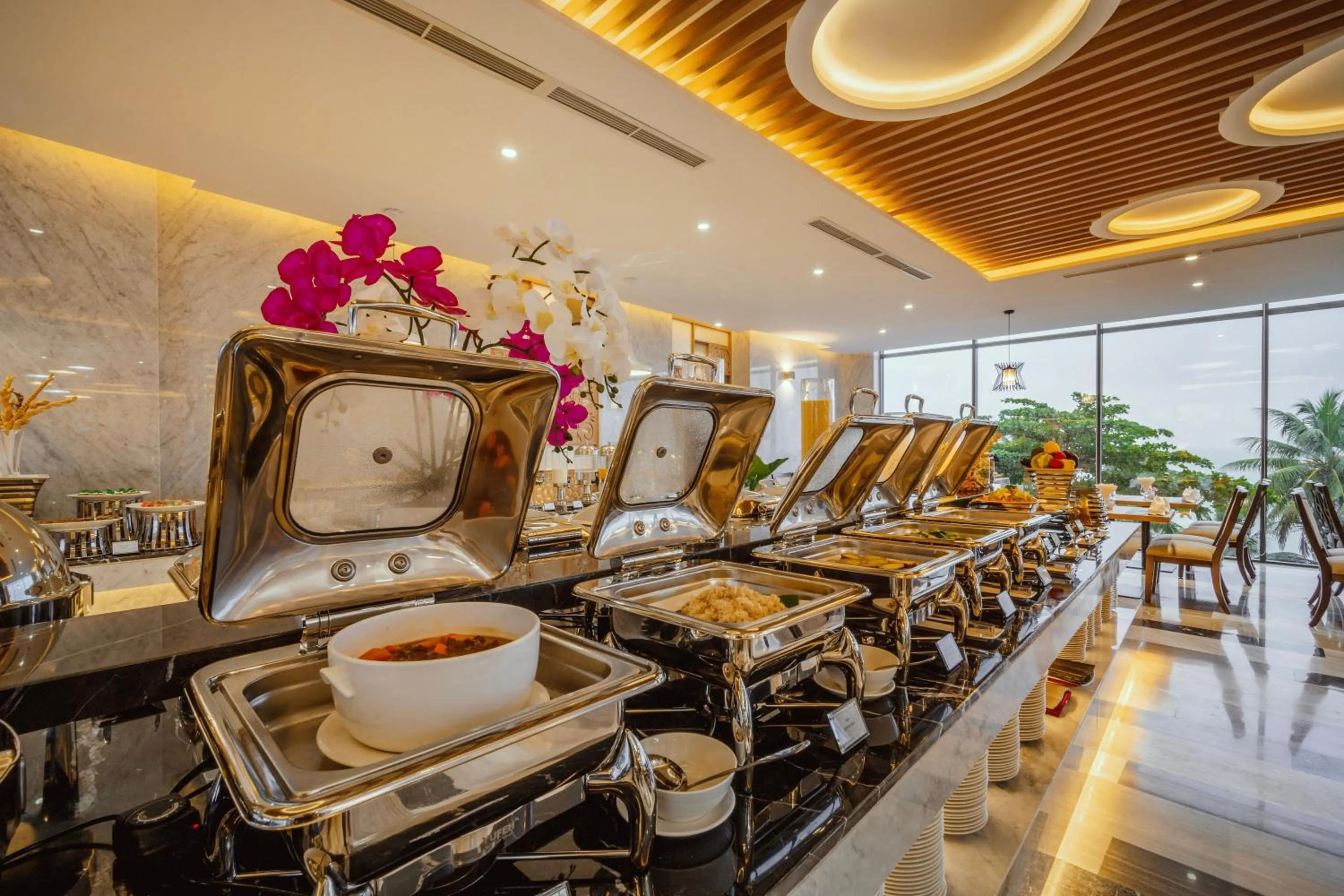 Breakfast in Navada Beach Hotel