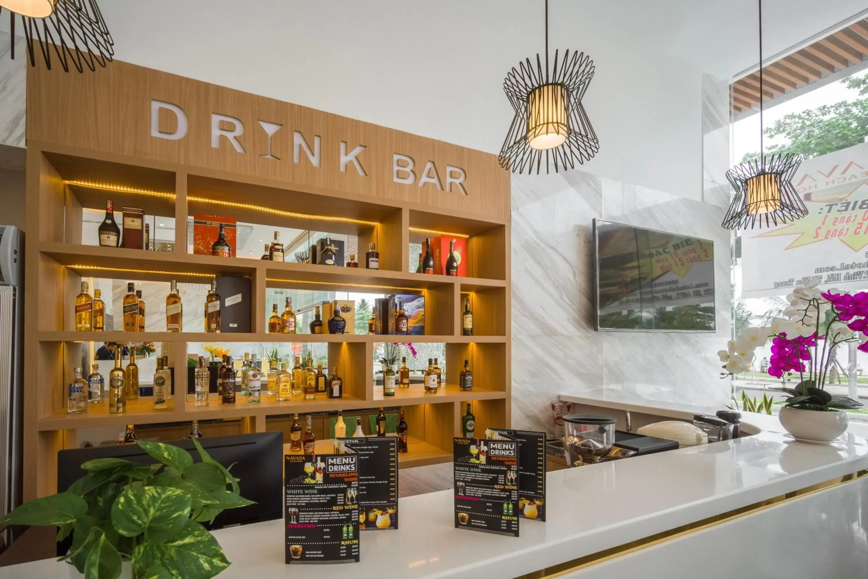 Lounge or bar in Navada Beach Hotel Lounge or bar in Navada Beach Hotel