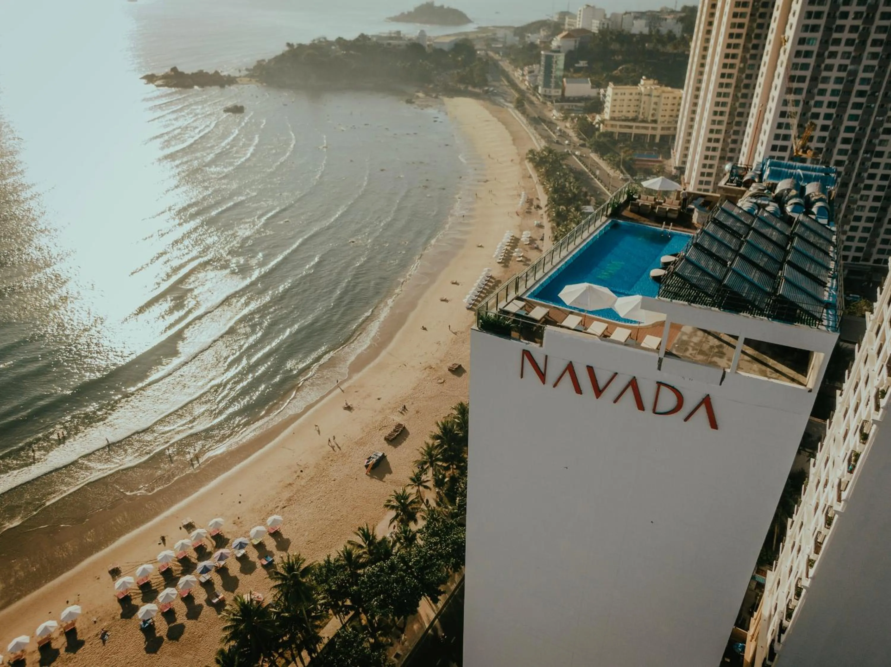 Bird's eye view in Navada Beach Hotel