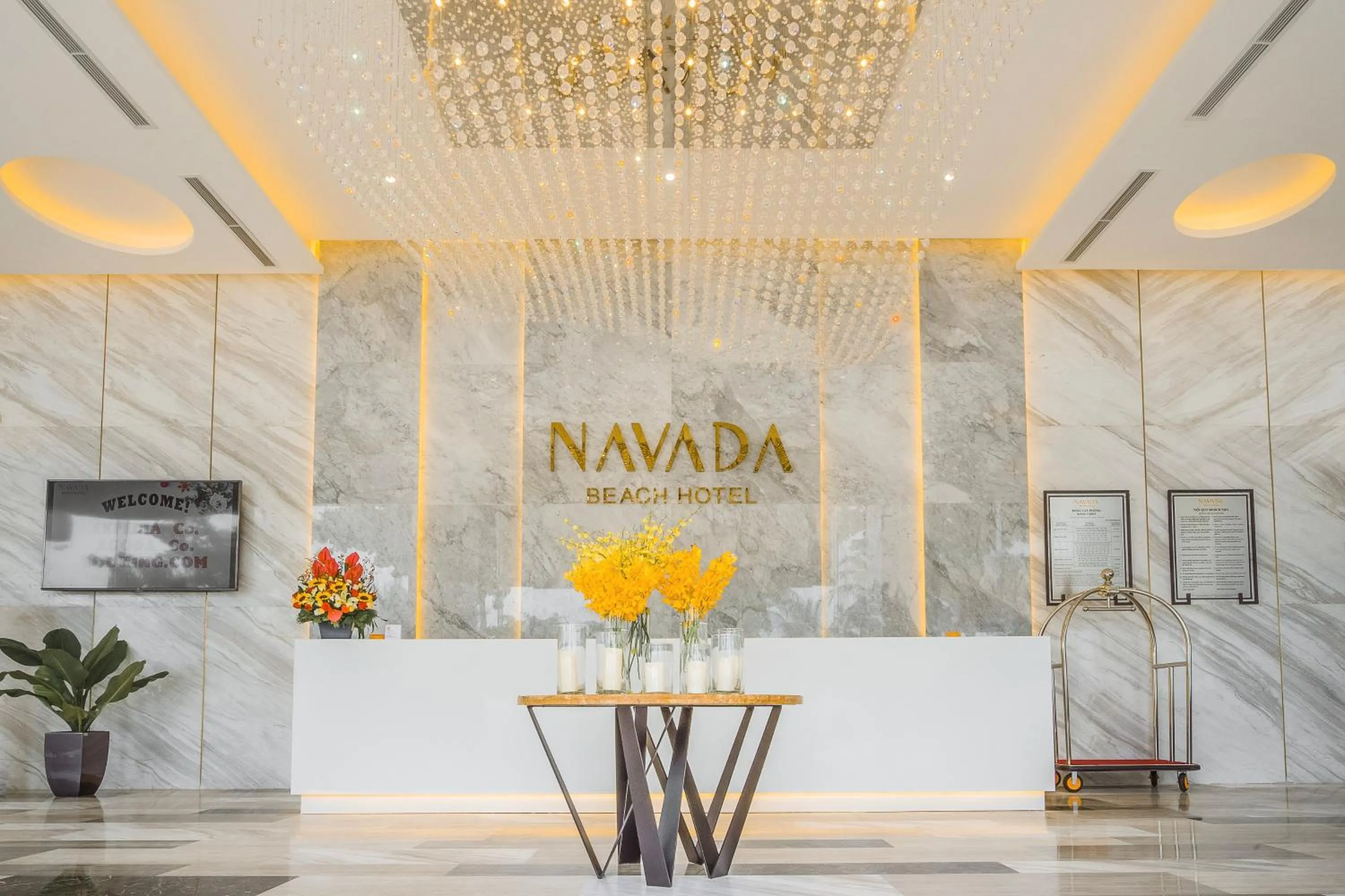 Lobby or reception in Navada Beach Hotel