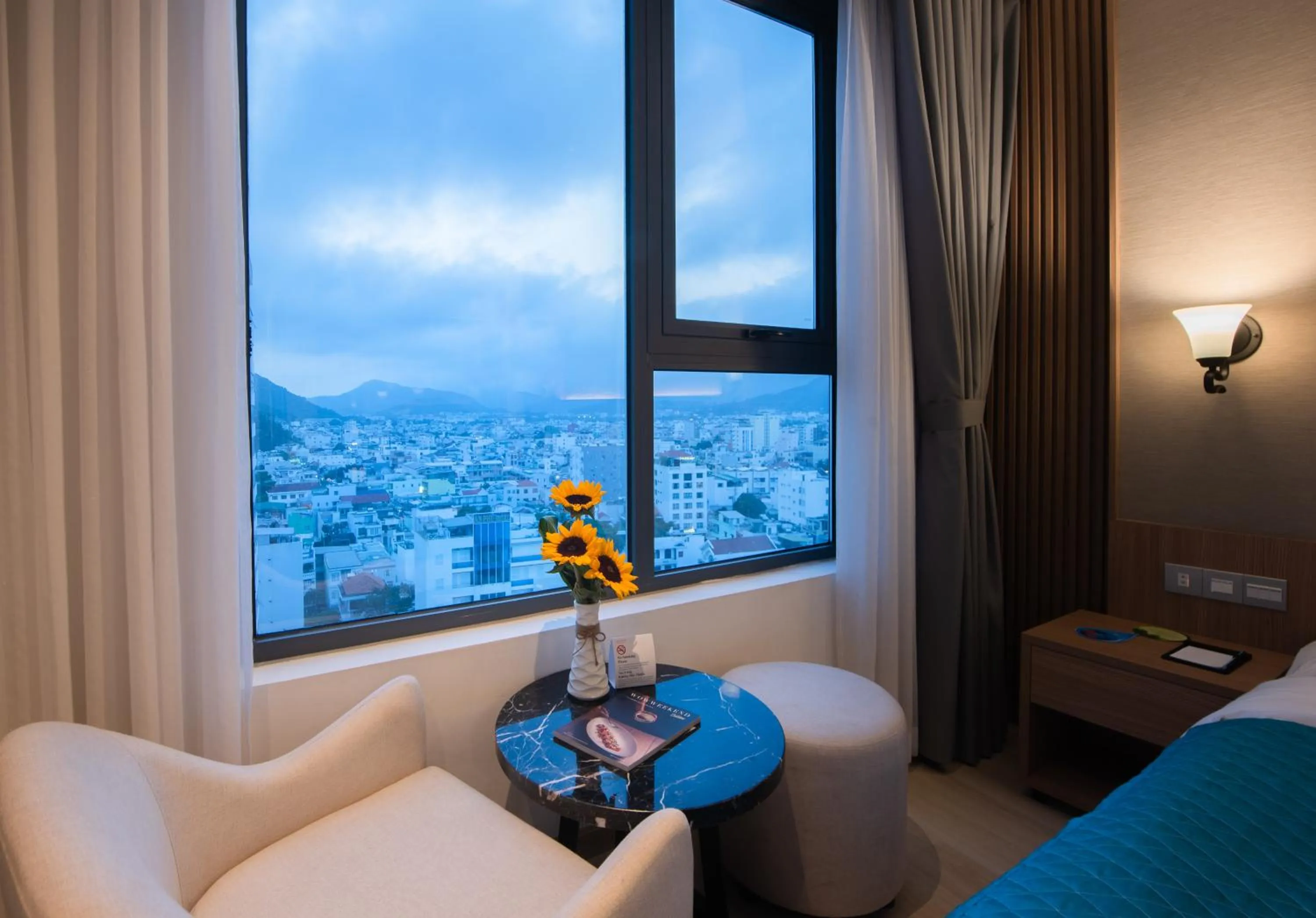 City view in Navada Beach Hotel