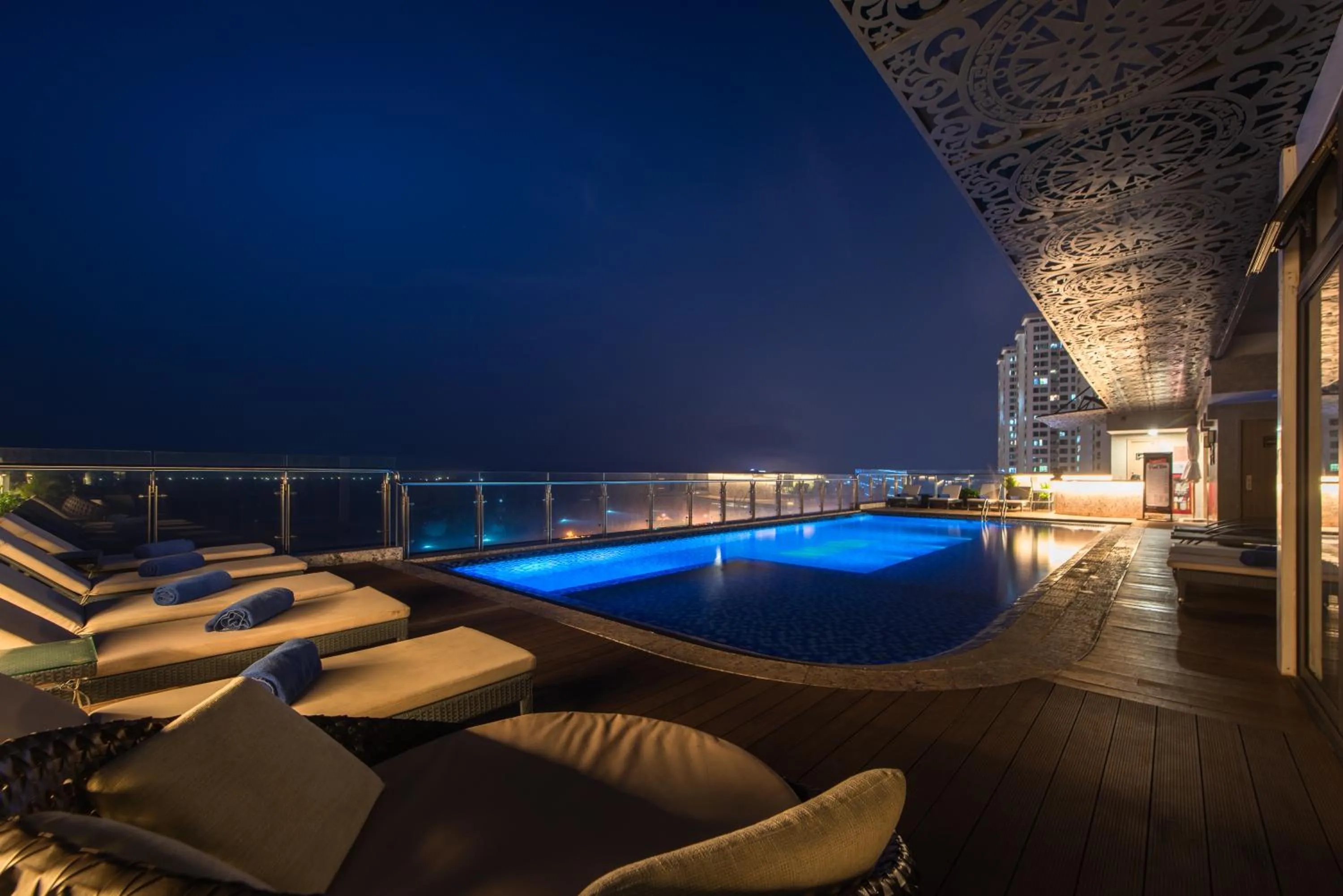 Swimming pool in Navada Beach Hotel