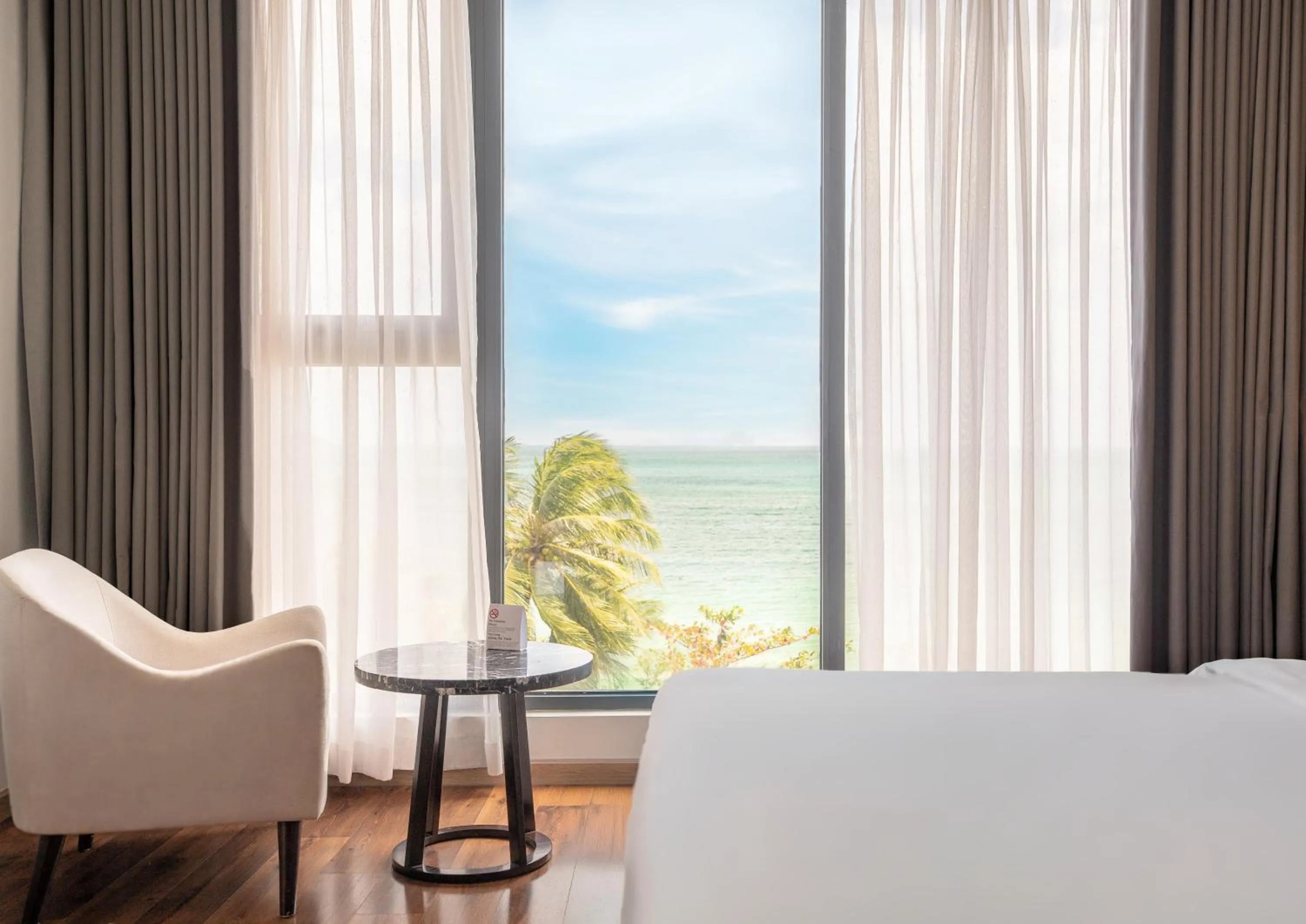 Bed in Navada Beach Hotel