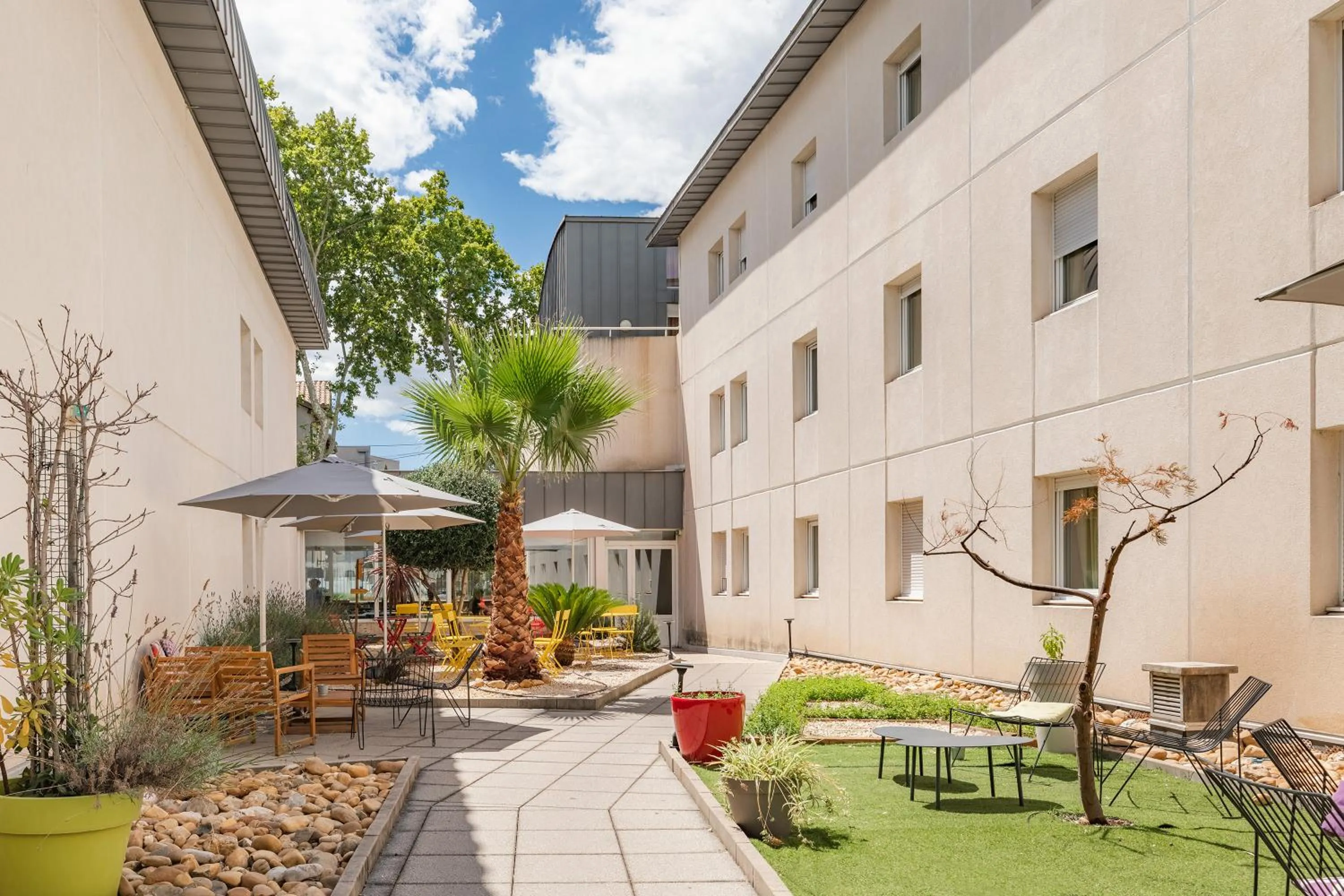 Patio in Appart'City Confort Montpellier Saint Roch