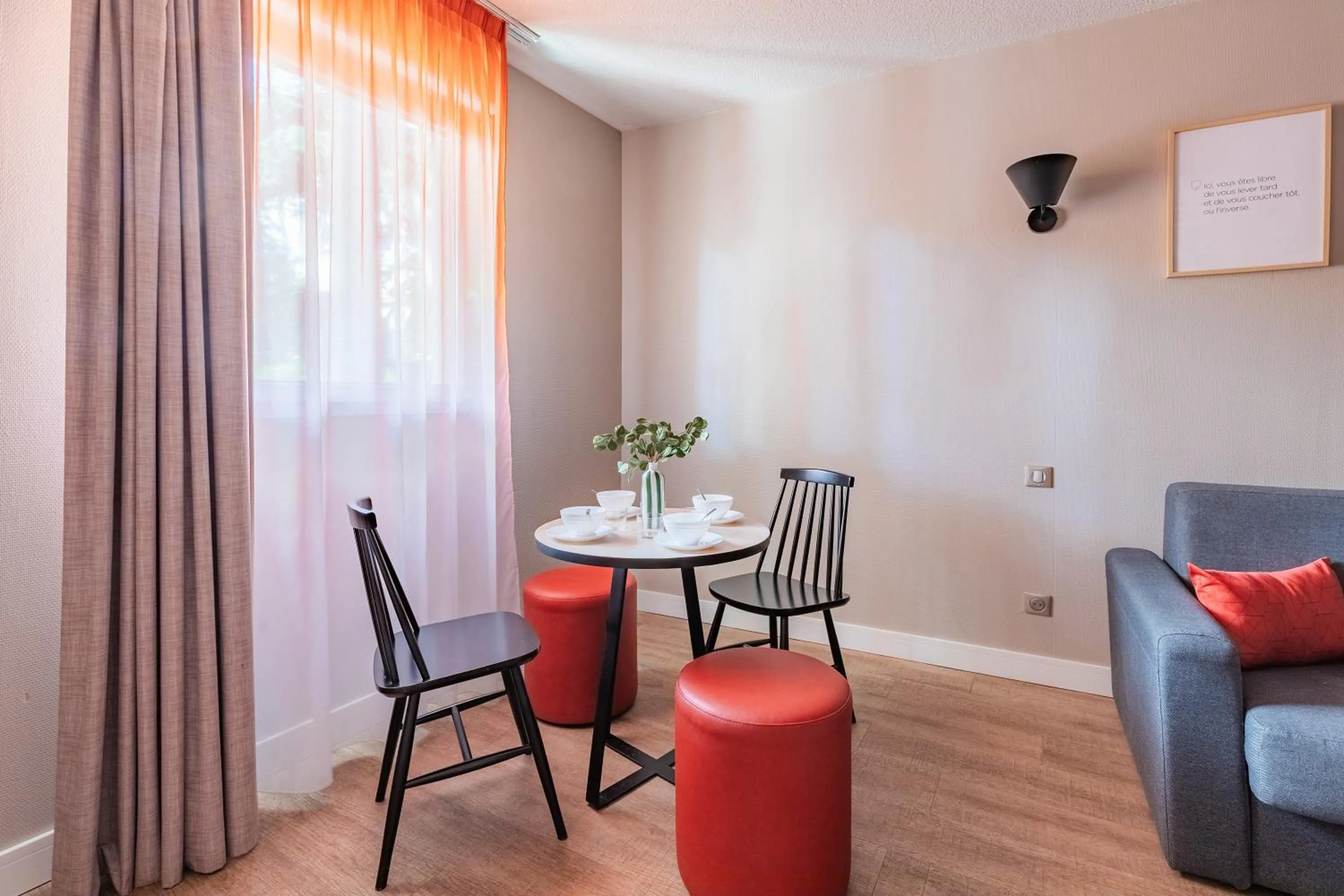 Living room in Appart'City Confort Montpellier Saint Roch