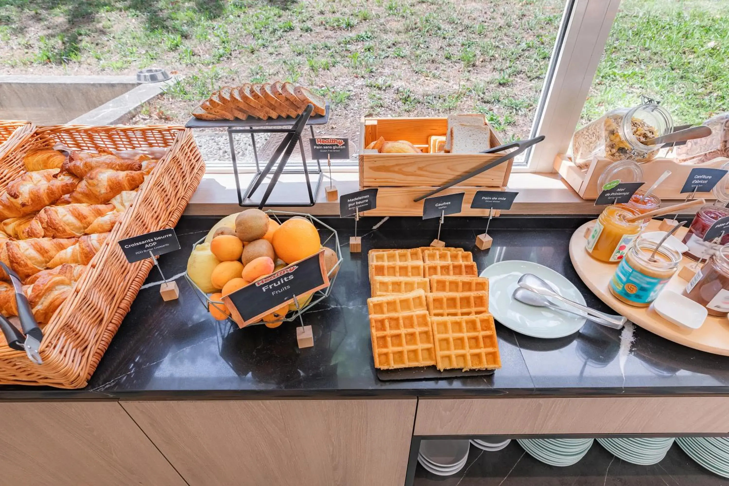 Breakfast in Appart'City Confort Montpellier Saint Roch Breakfast in Appart'City Confort Montpellier Saint Roch