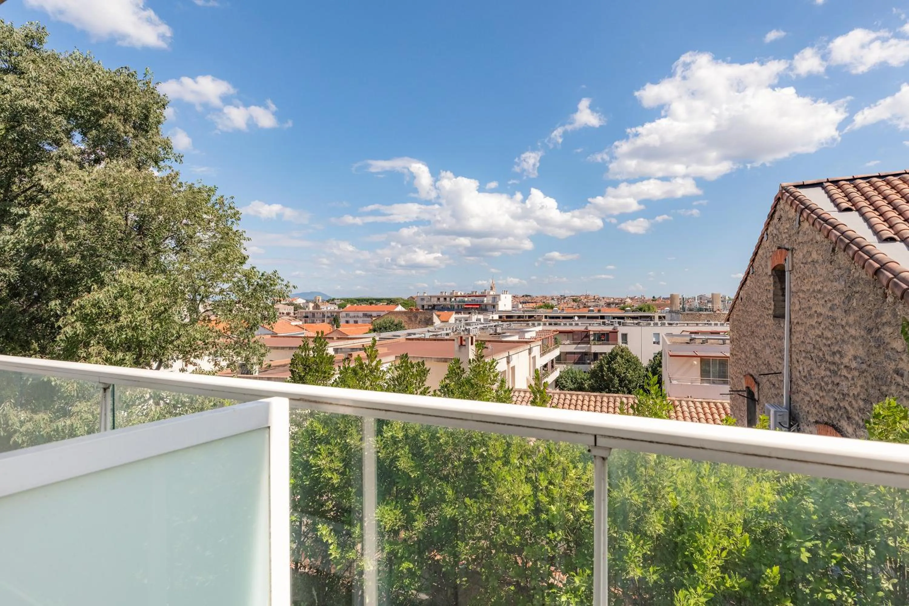Balcony/Terrace in Appart'City Confort Montpellier Saint Roch