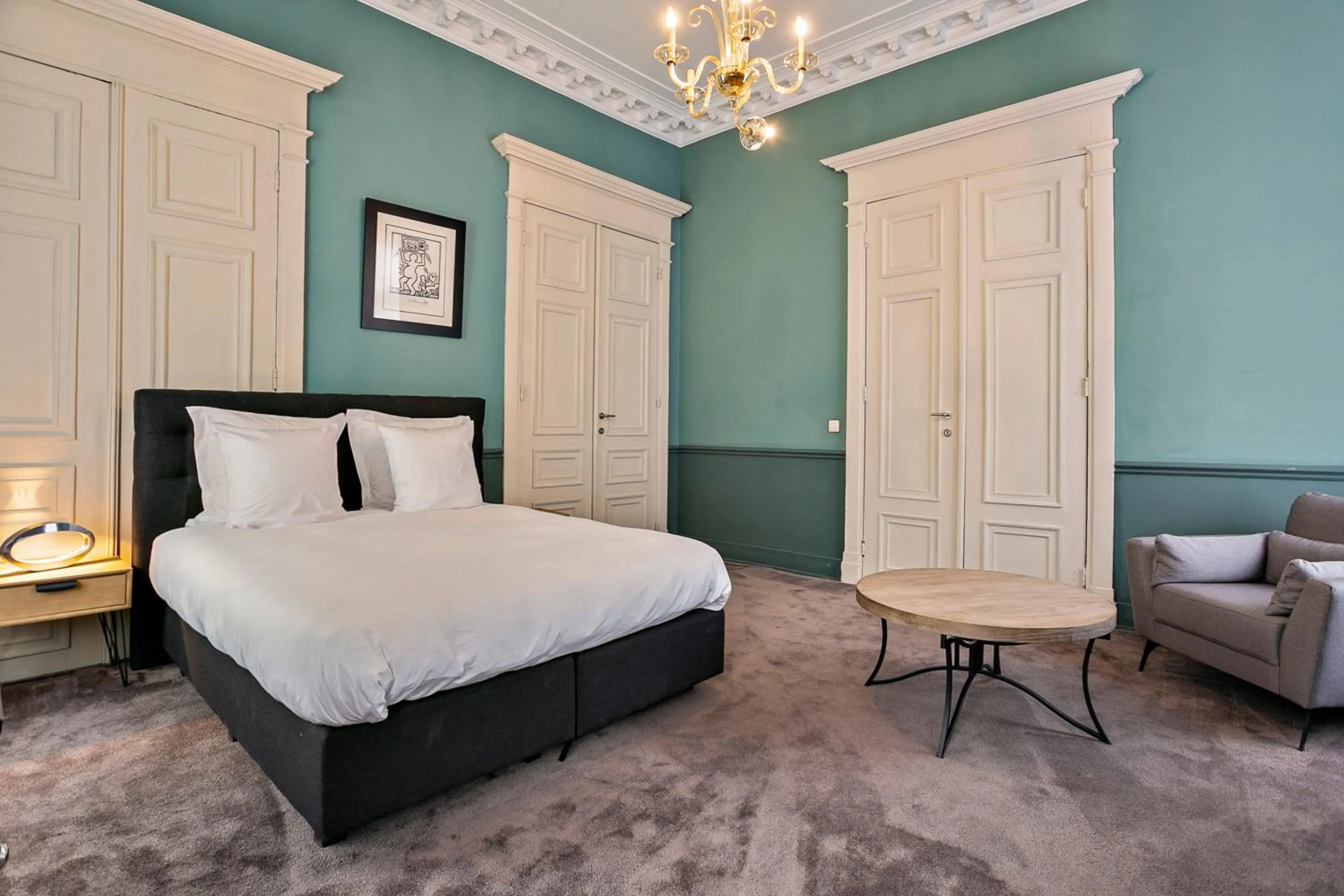 Bed in Fish Market B&B