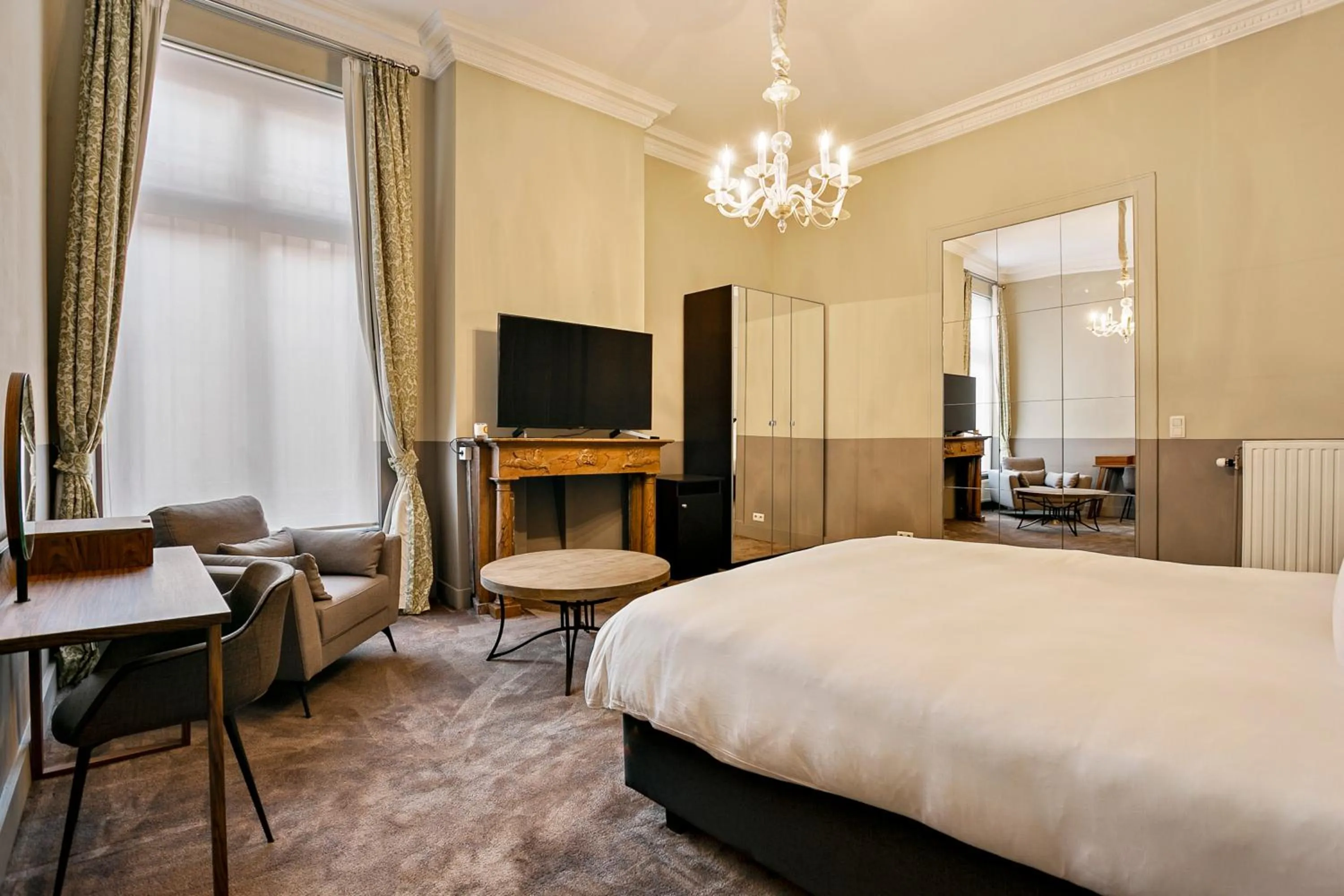 Bed in Fish Market B&B