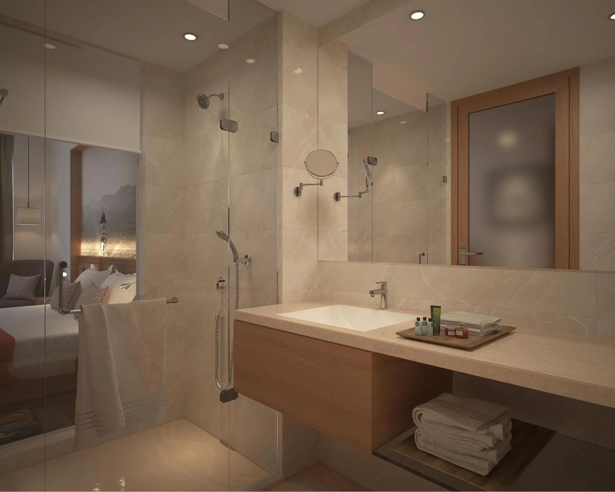 Bathroom in Bellevue Sarovar Premiere Junagadh