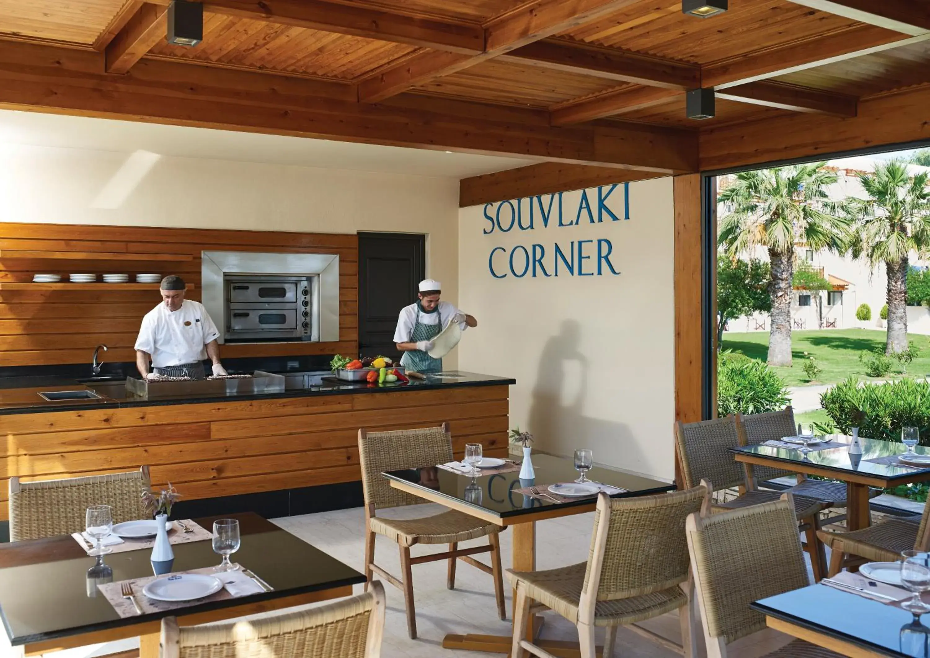 Restaurant/places to eat in Roda Beach Resort & Spa Restaurant/places to eat in Roda Beach Resort & Spa