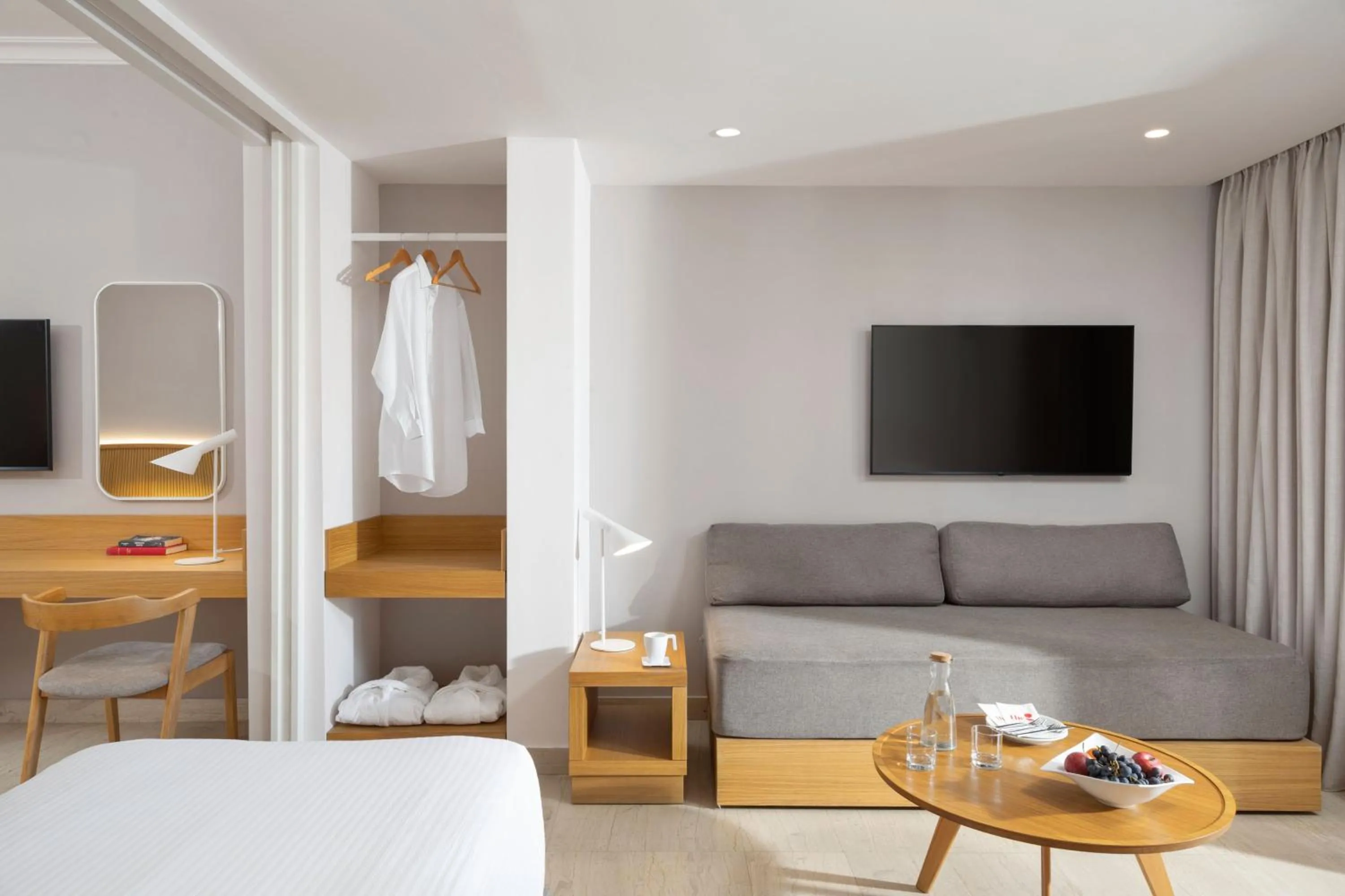 Bed in Roda Beach Resort & Spa