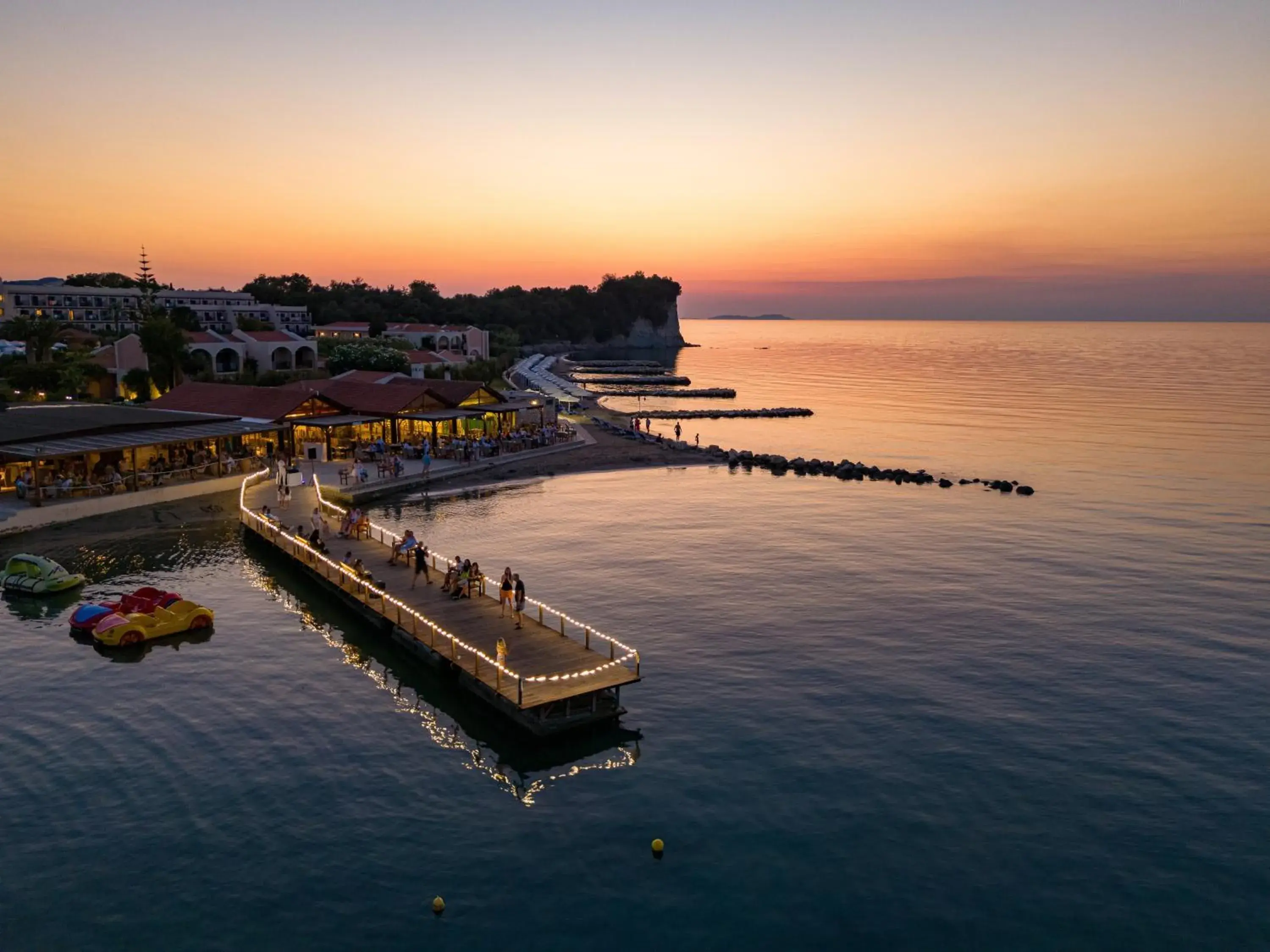 Bird's eye view in Roda Beach Resort & Spa Bird's eye view in Roda Beach Resort & Spa