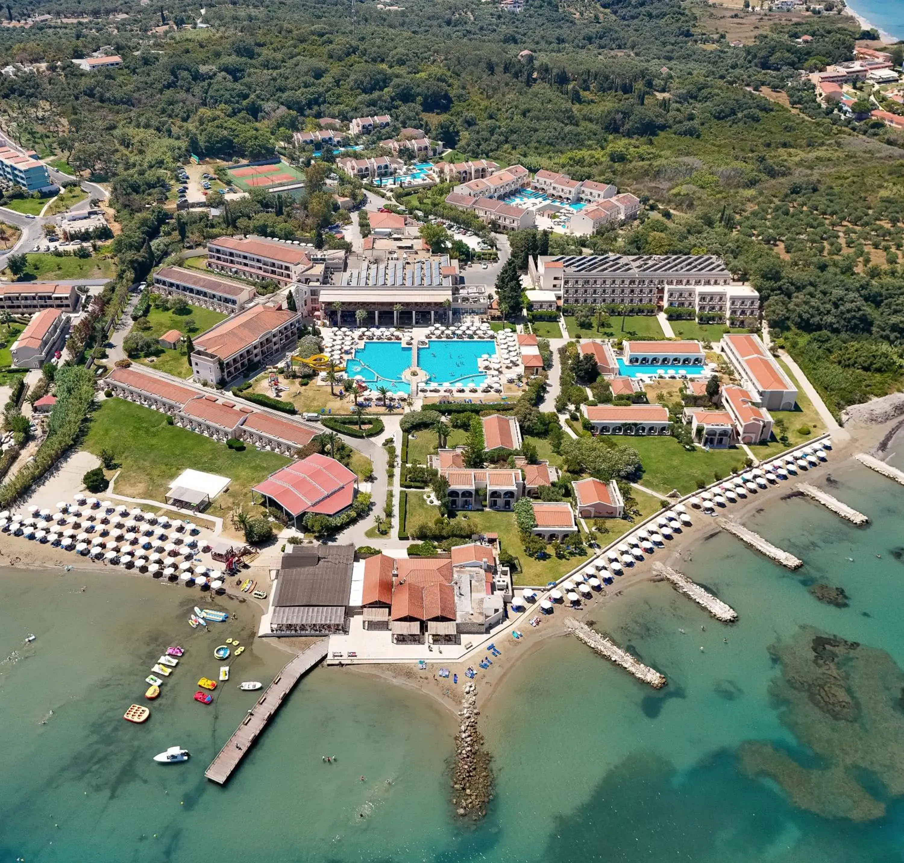 Bird's eye view in Roda Beach Resort & Spa Bird's eye view in Roda Beach Resort & Spa