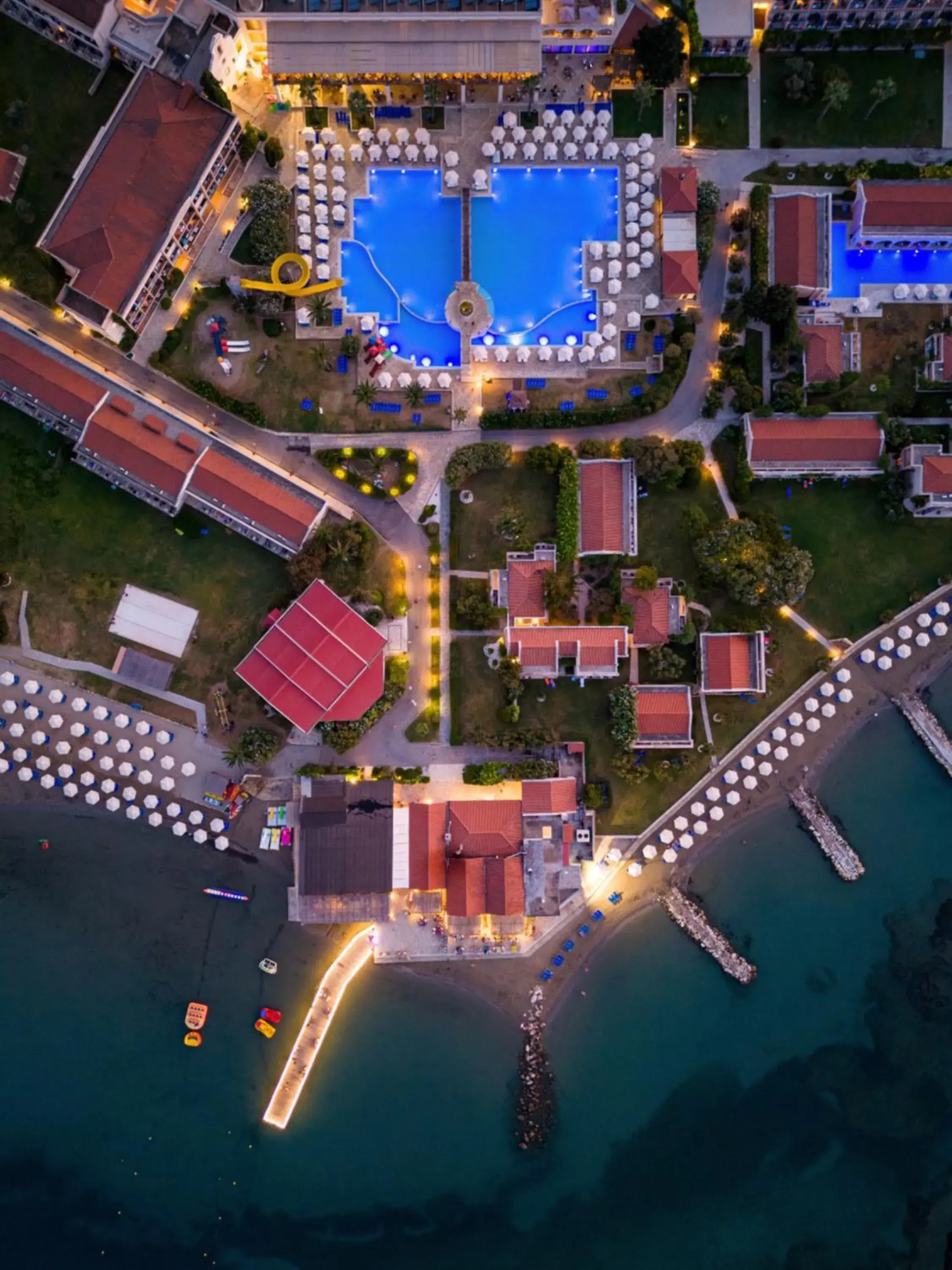 Bird's eye view in Roda Beach Resort & Spa Bird's eye view in Roda Beach Resort & Spa
