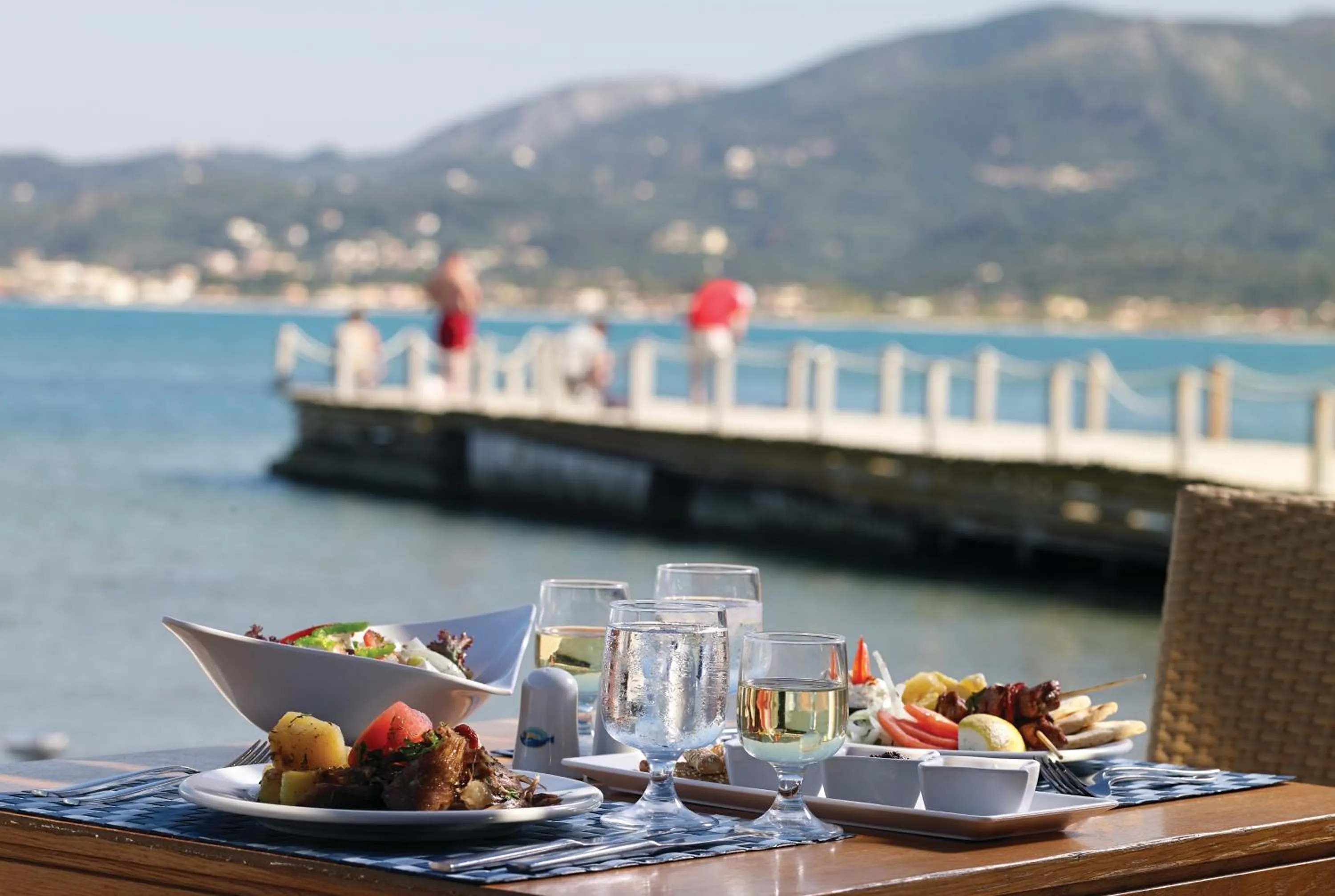 Food in Roda Beach Resort & Spa