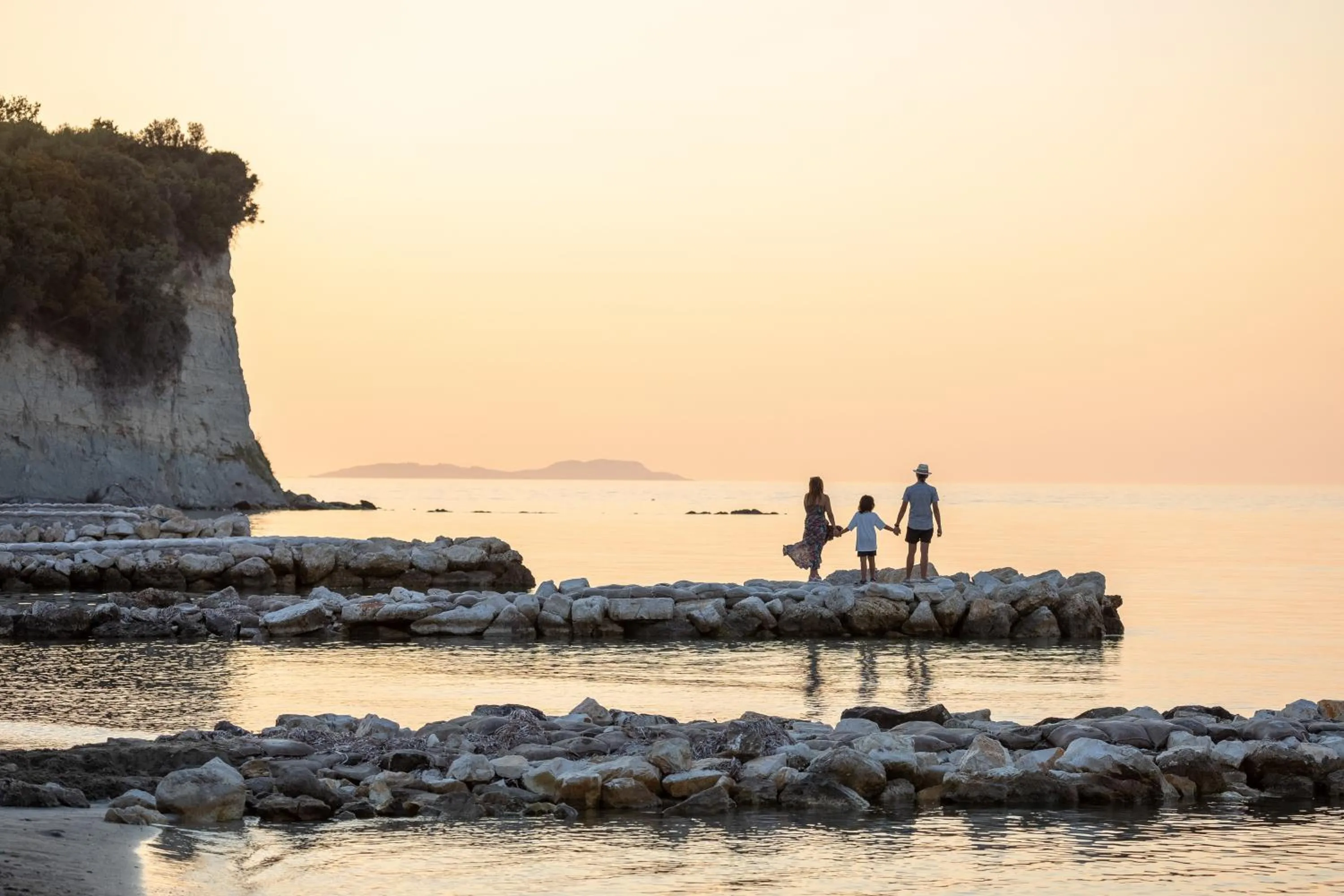 Sunset in Roda Beach Resort & Spa