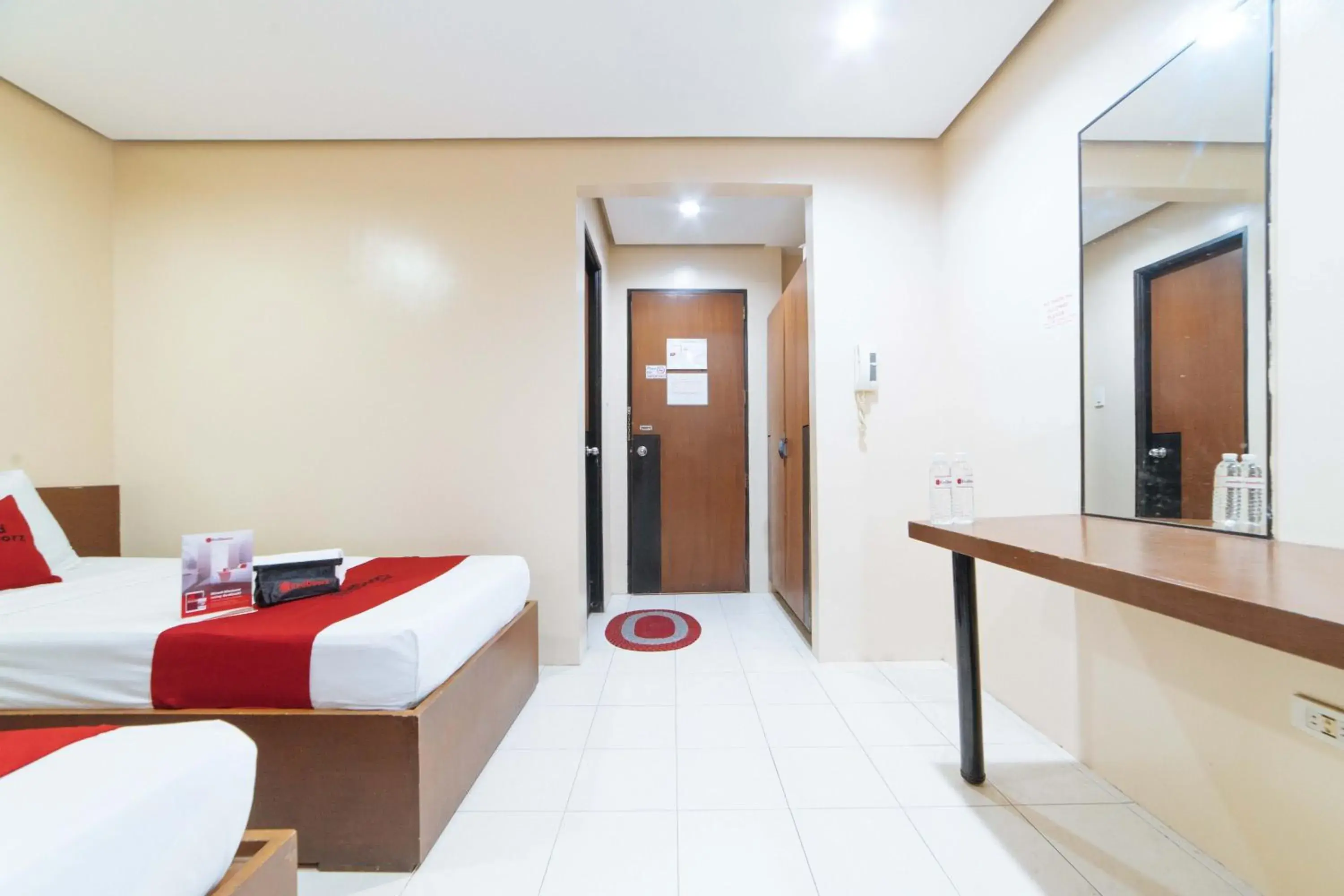 Bed in RedDoorz near Olongapo Bus Terminal Bed in RedDoorz near Olongapo Bus Terminal