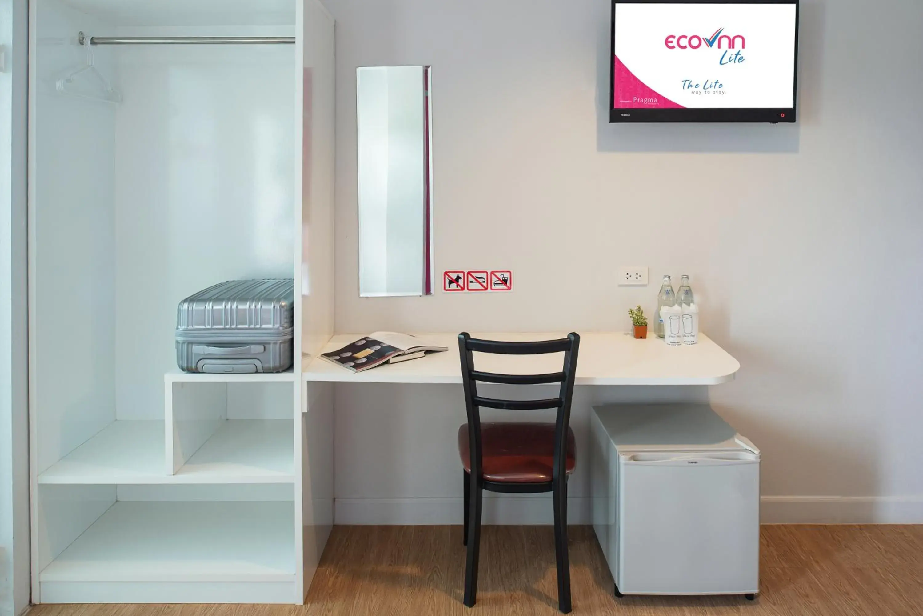 Standard, 2 Twin Beds, Non-Smoking, City View in Eco Inn Lite Nakhon Si Thammarat Standard, 2 Twin Beds, Non-Smoking, City View in Eco Inn Lite Nakhon Si Thammarat