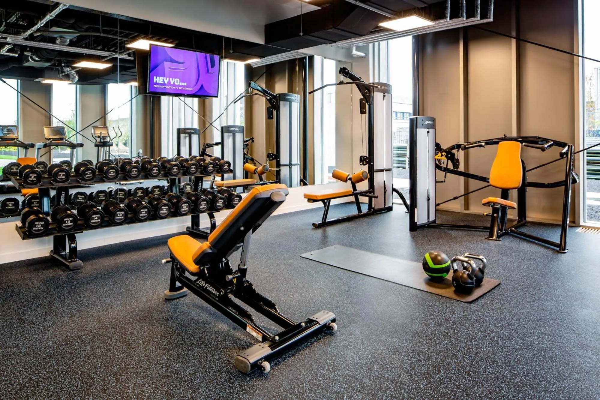 Fitness centre/facilities in YOTEL Amsterdam