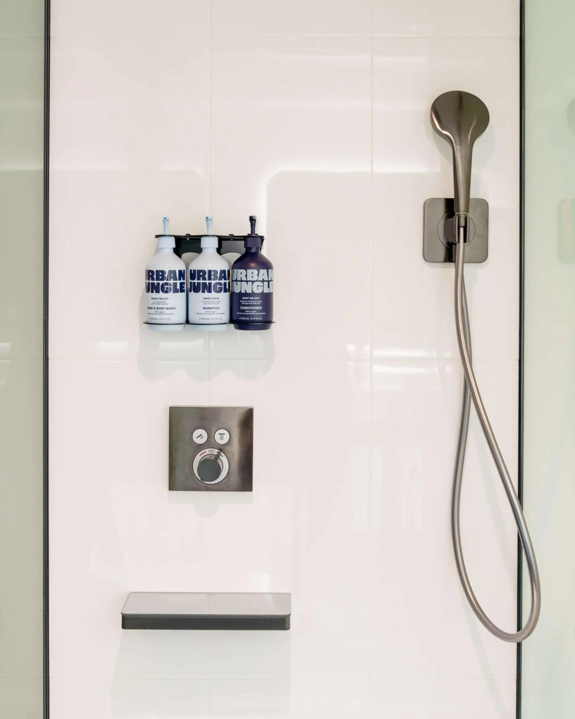 Shower in YOTEL Amsterdam