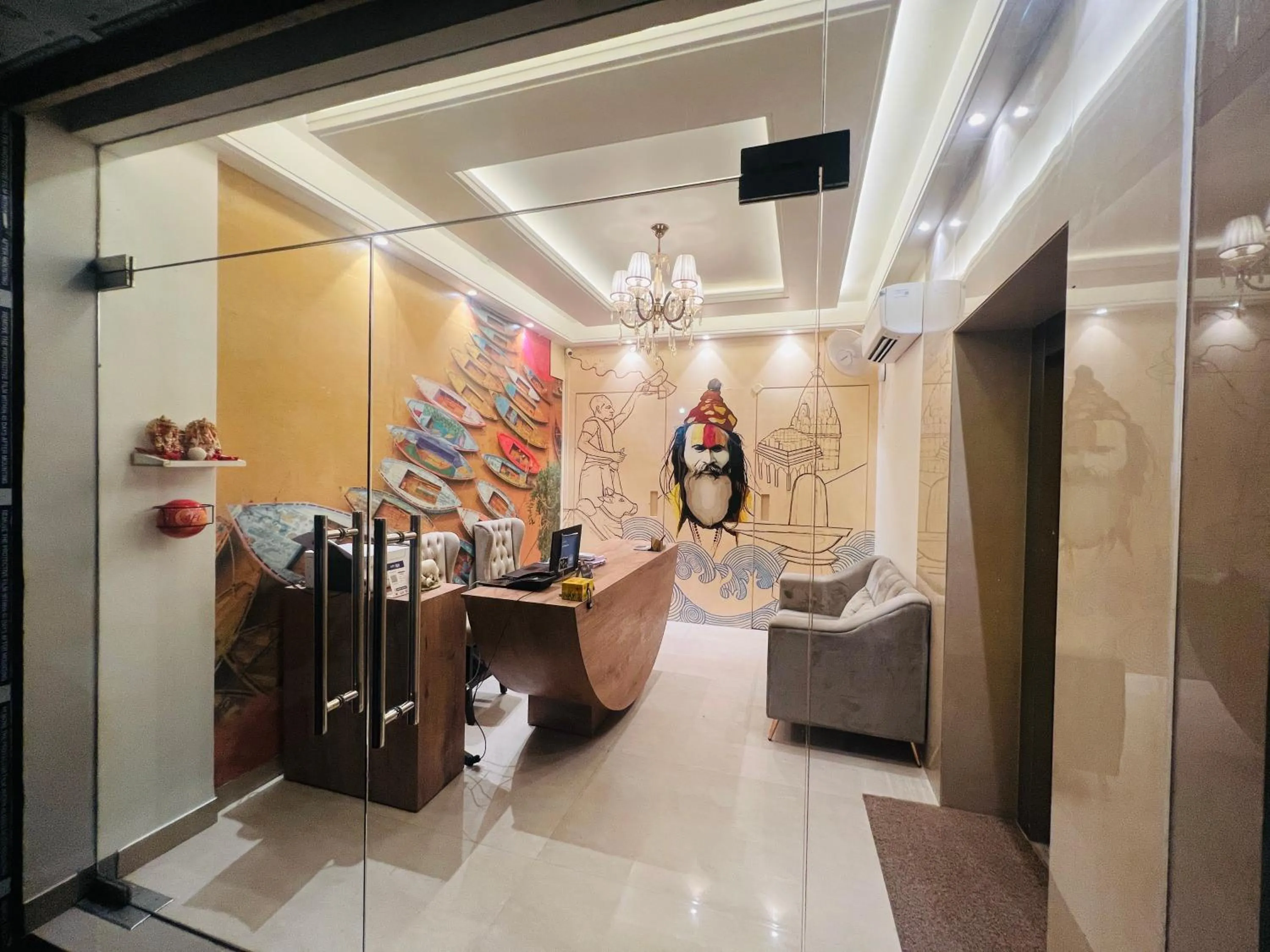 Seating area in Sugar Stars Inn