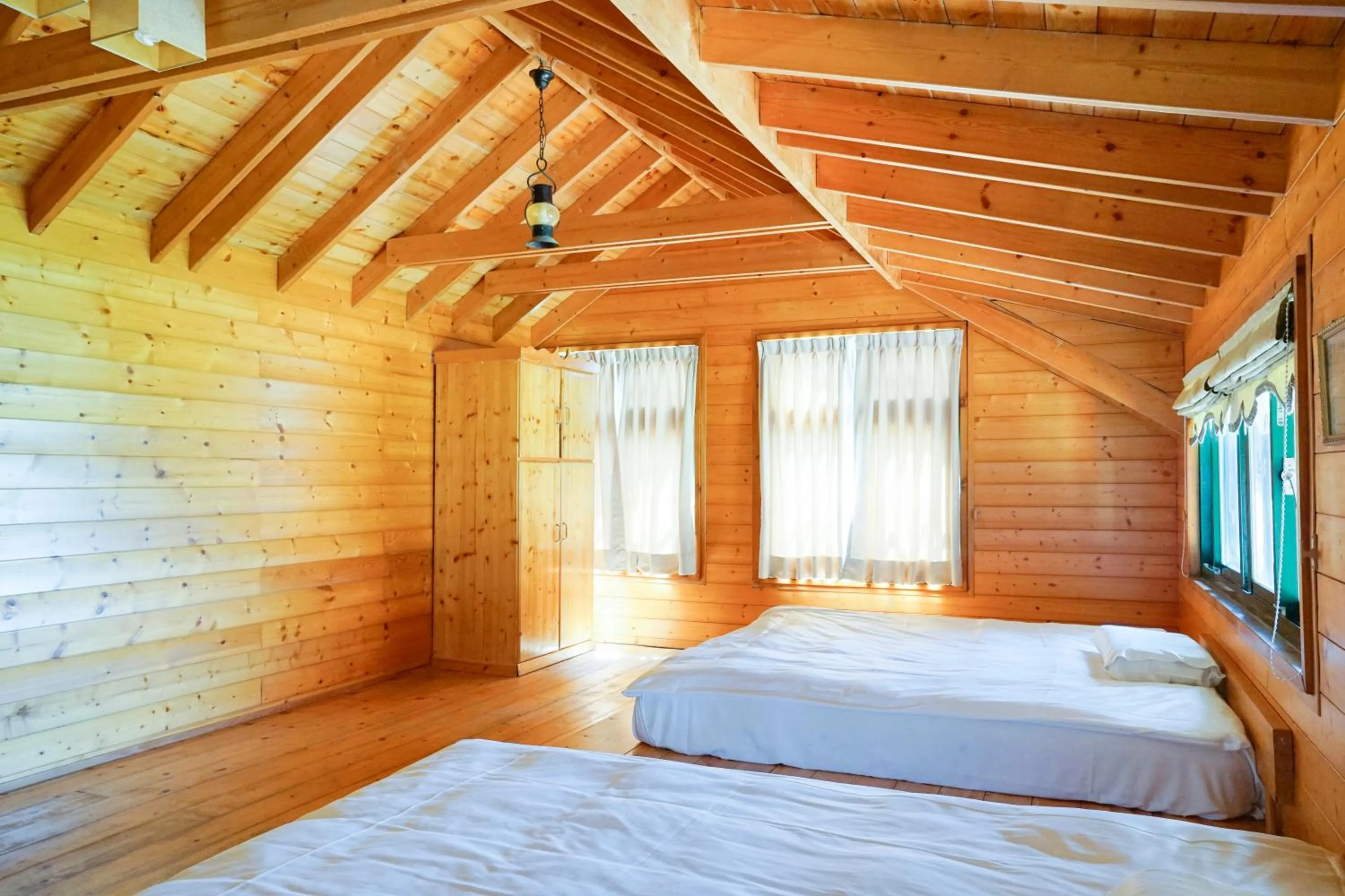 Bed in Cloud Falls Resort