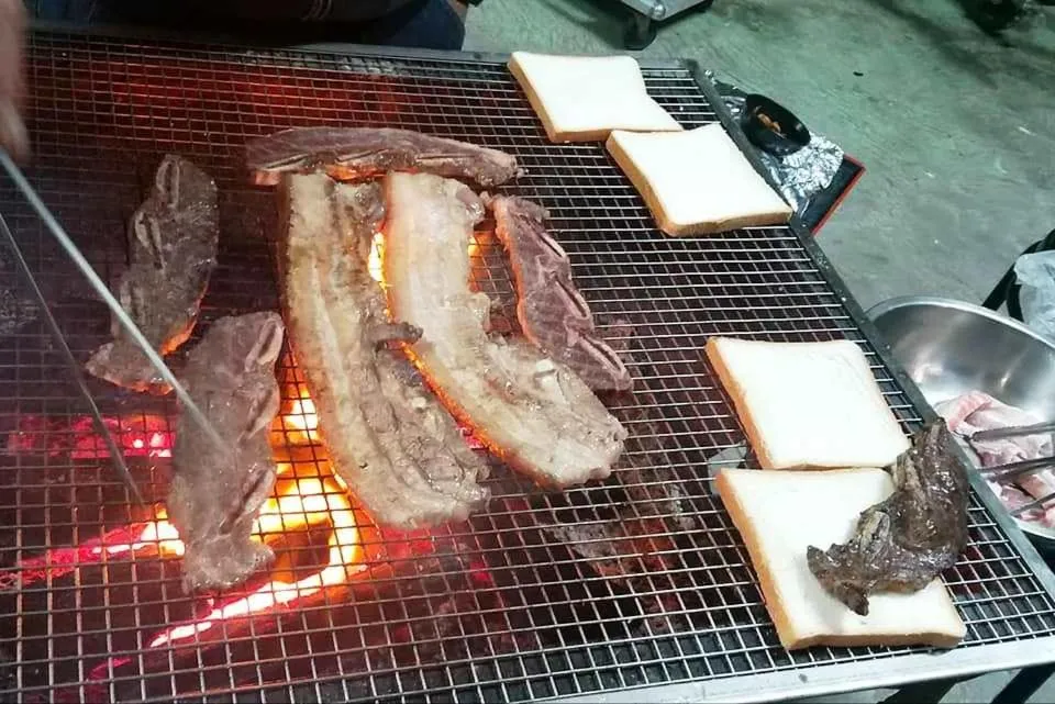 BBQ facilities in Cloud Falls Resort