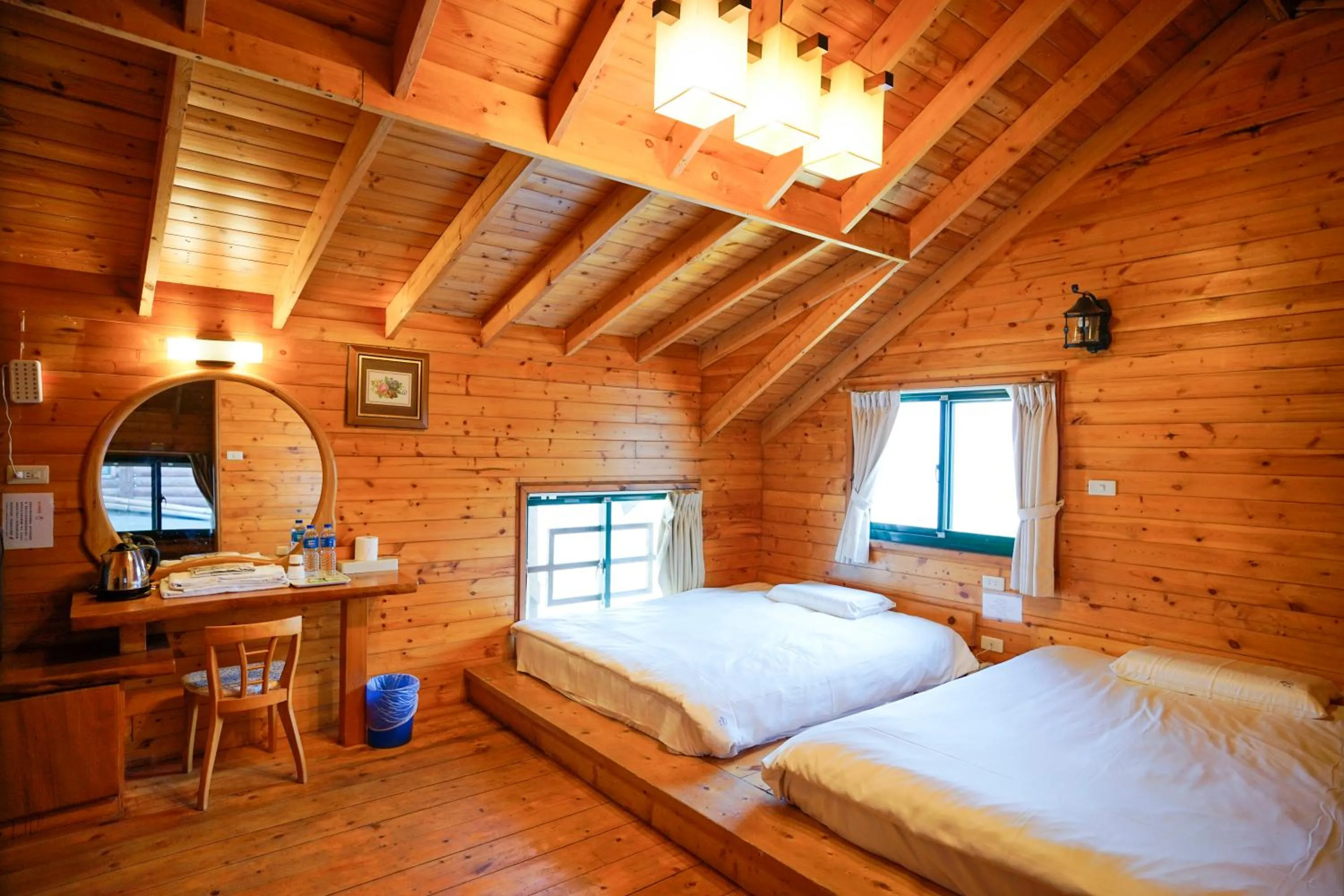 Bed in Cloud Falls Resort