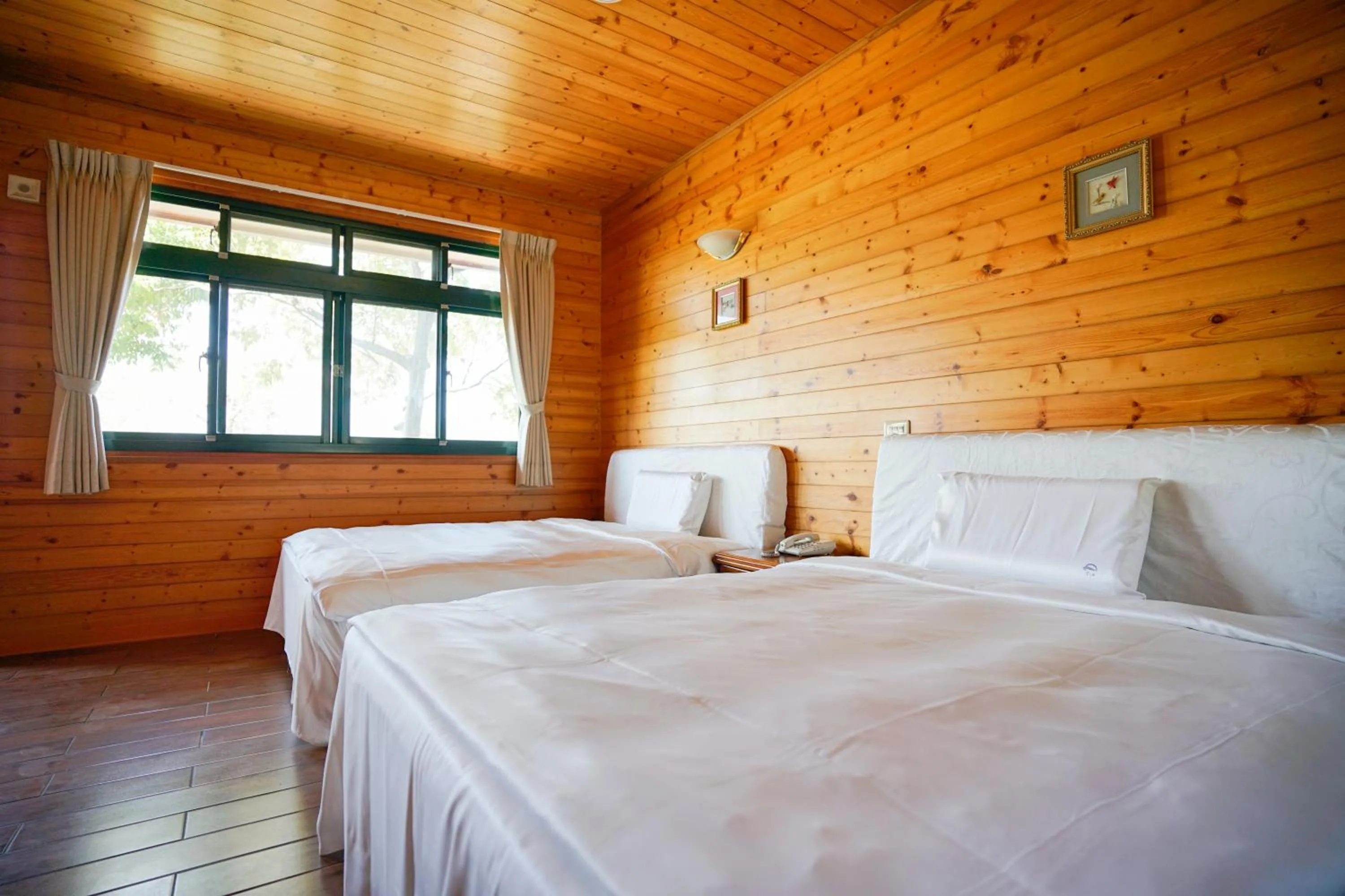 Bed in Cloud Falls Resort