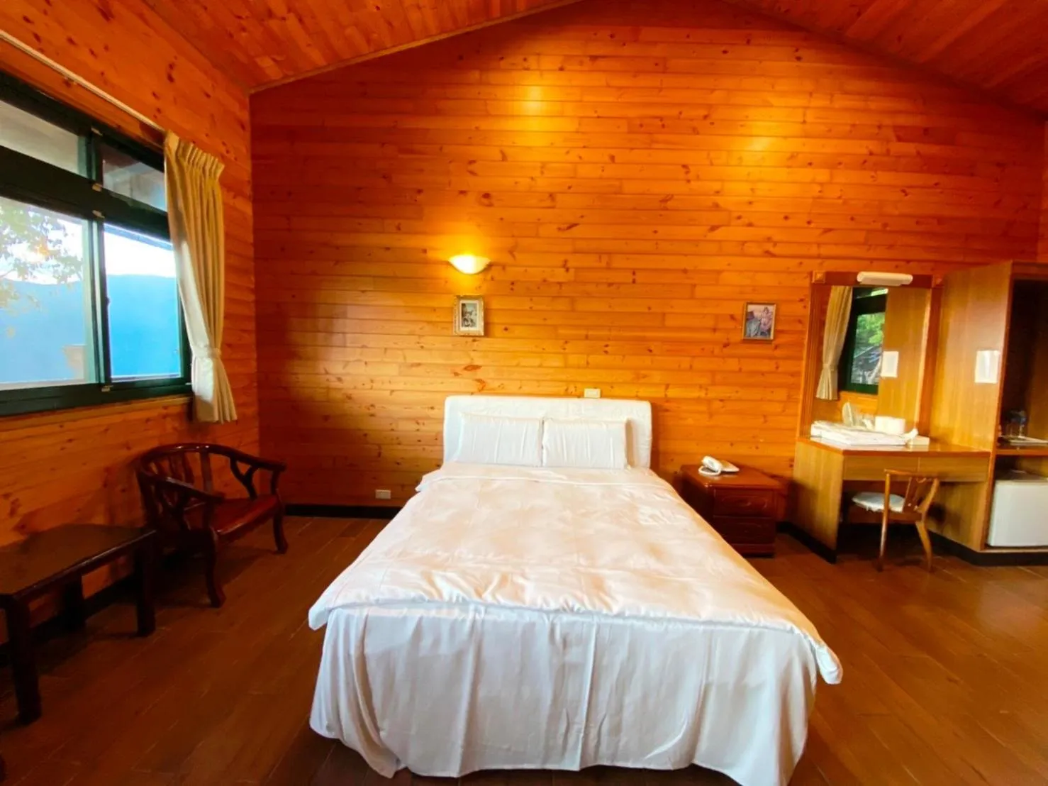Bed in Cloud Falls Resort