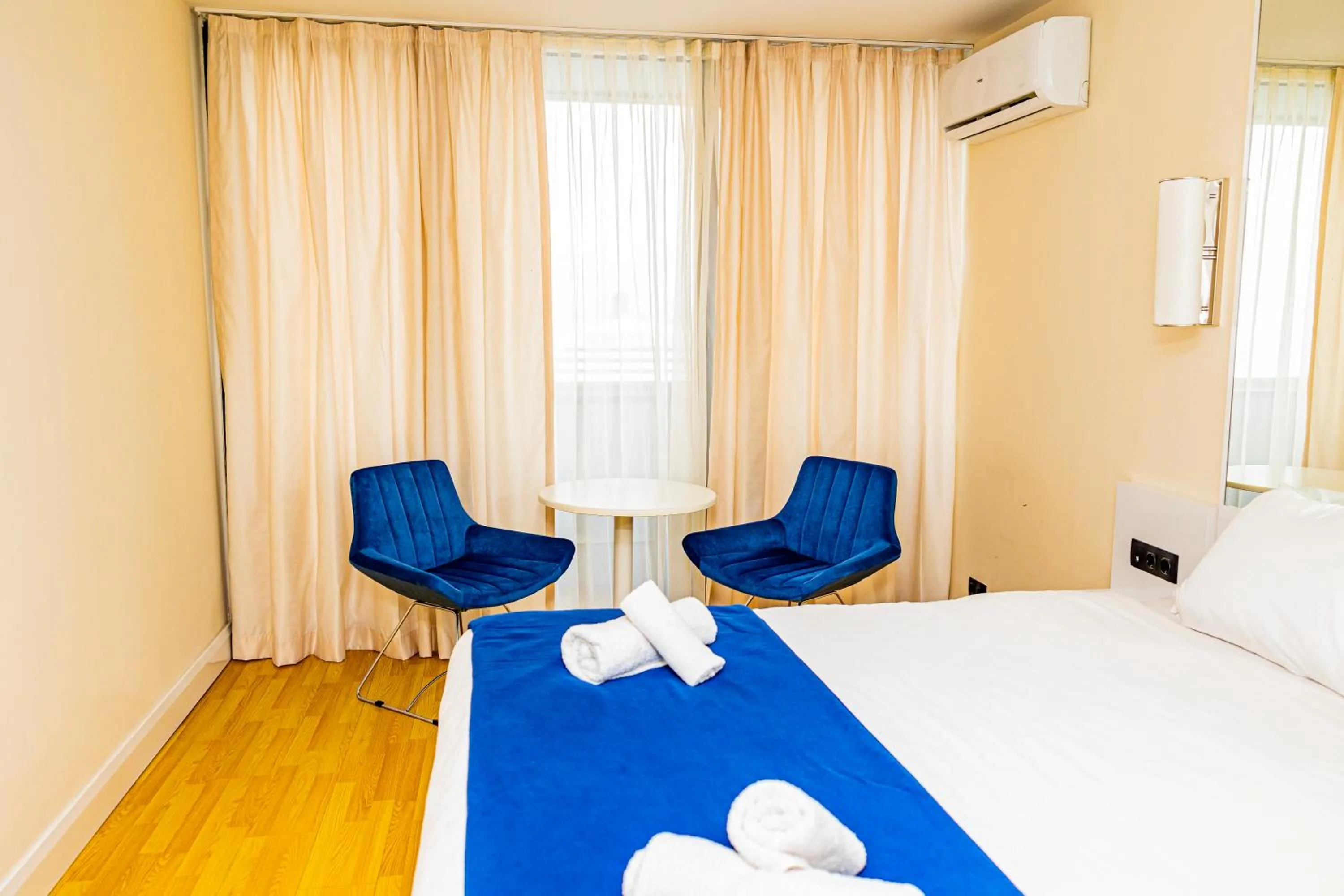 Bed in Orbi City Inn