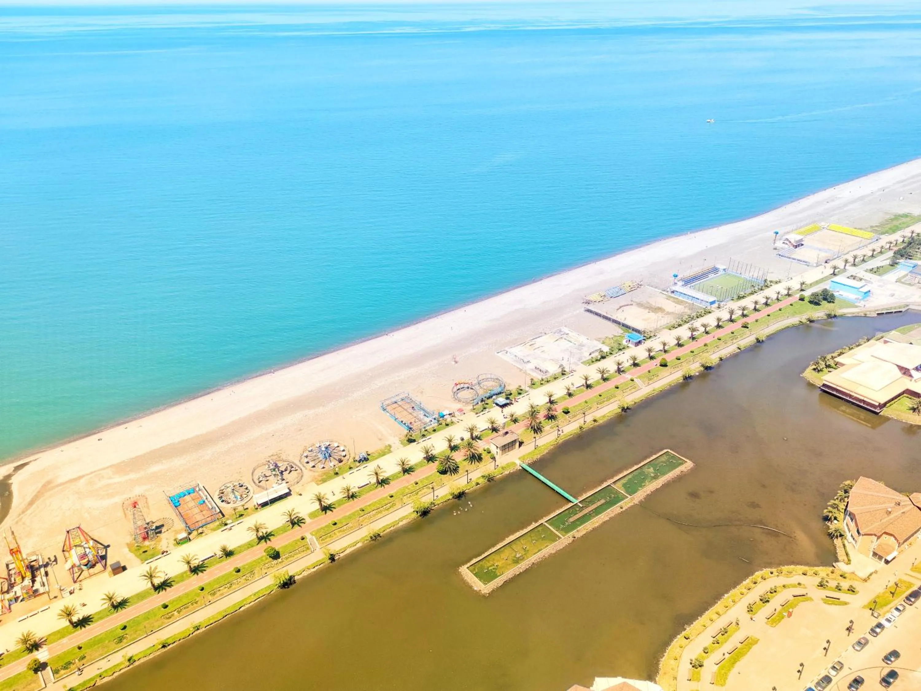 Bird's eye view, Bird's-eye View in Orbi City Inn