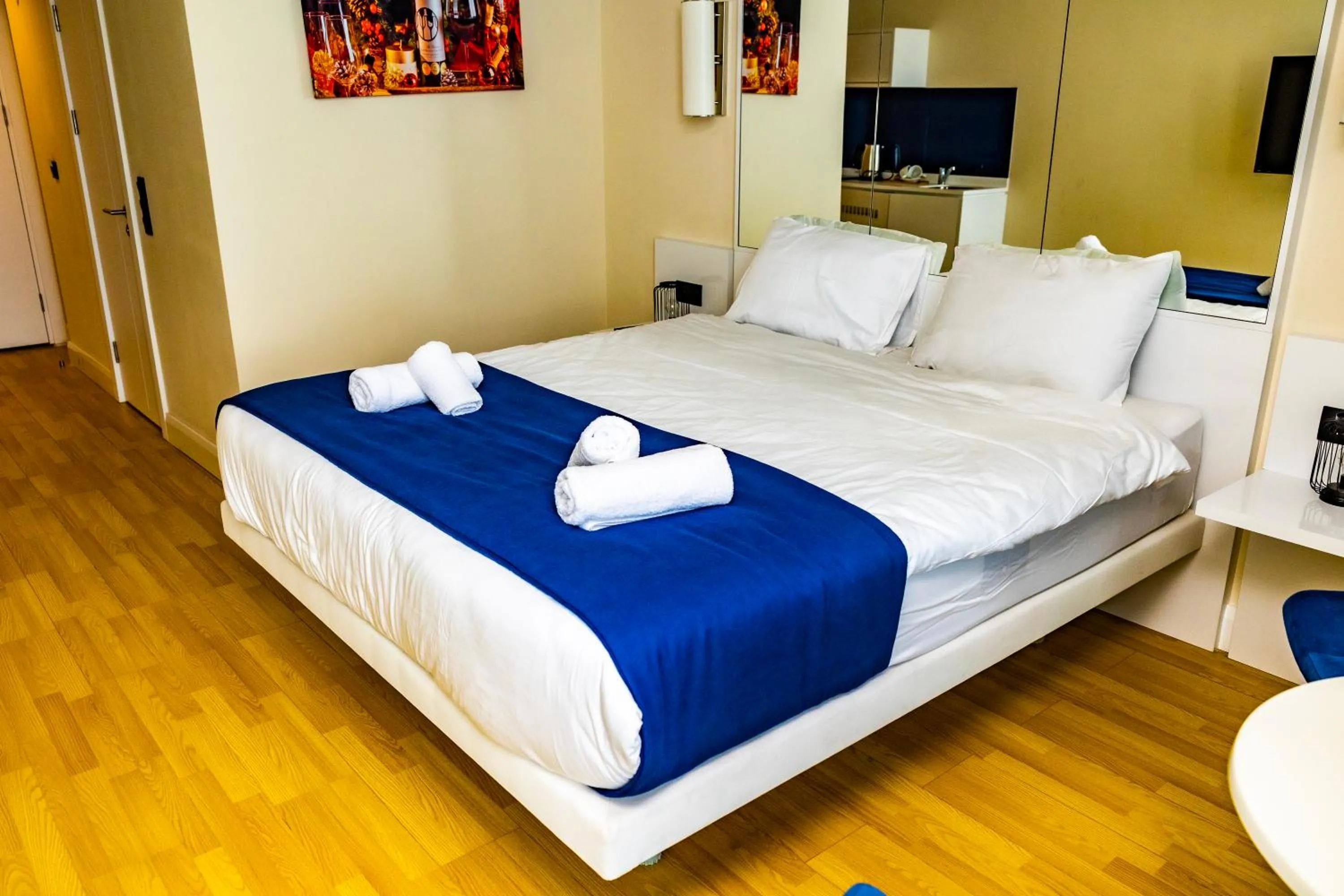 Bed in Orbi City Inn