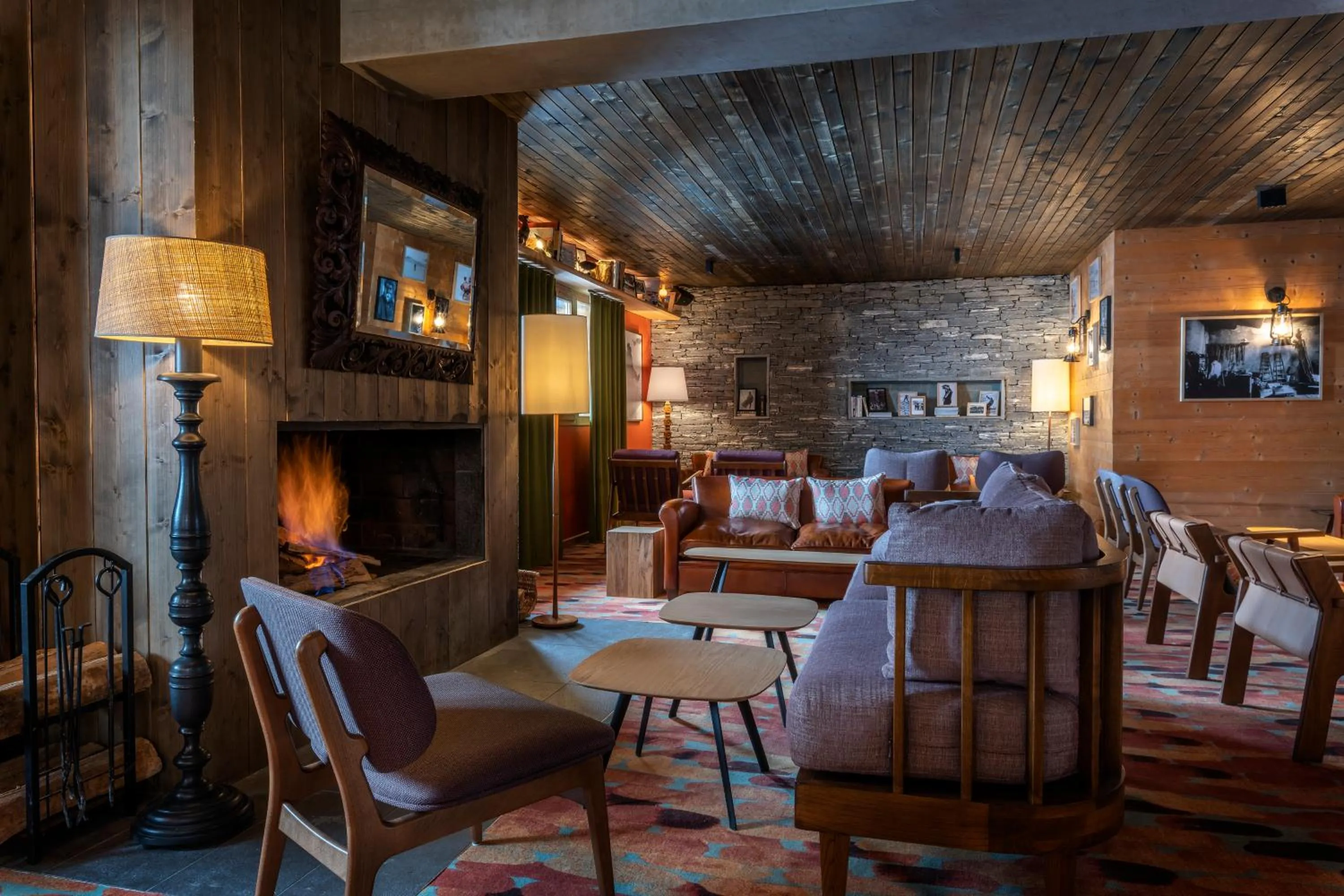 Lounge or bar in Chalet Hotel Kaya
