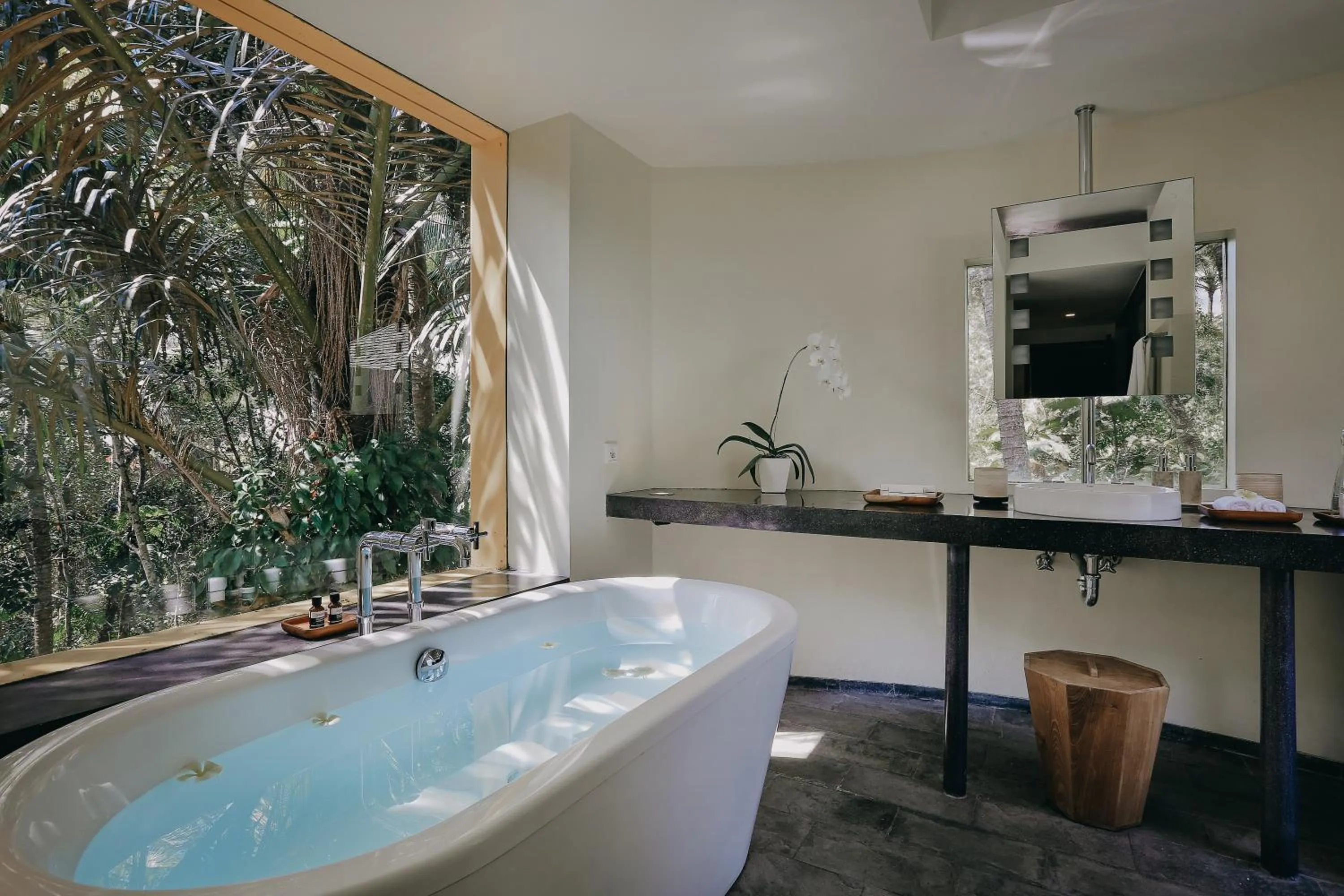 Bathroom in Uma Giri Villas Ubud by GenuineHost