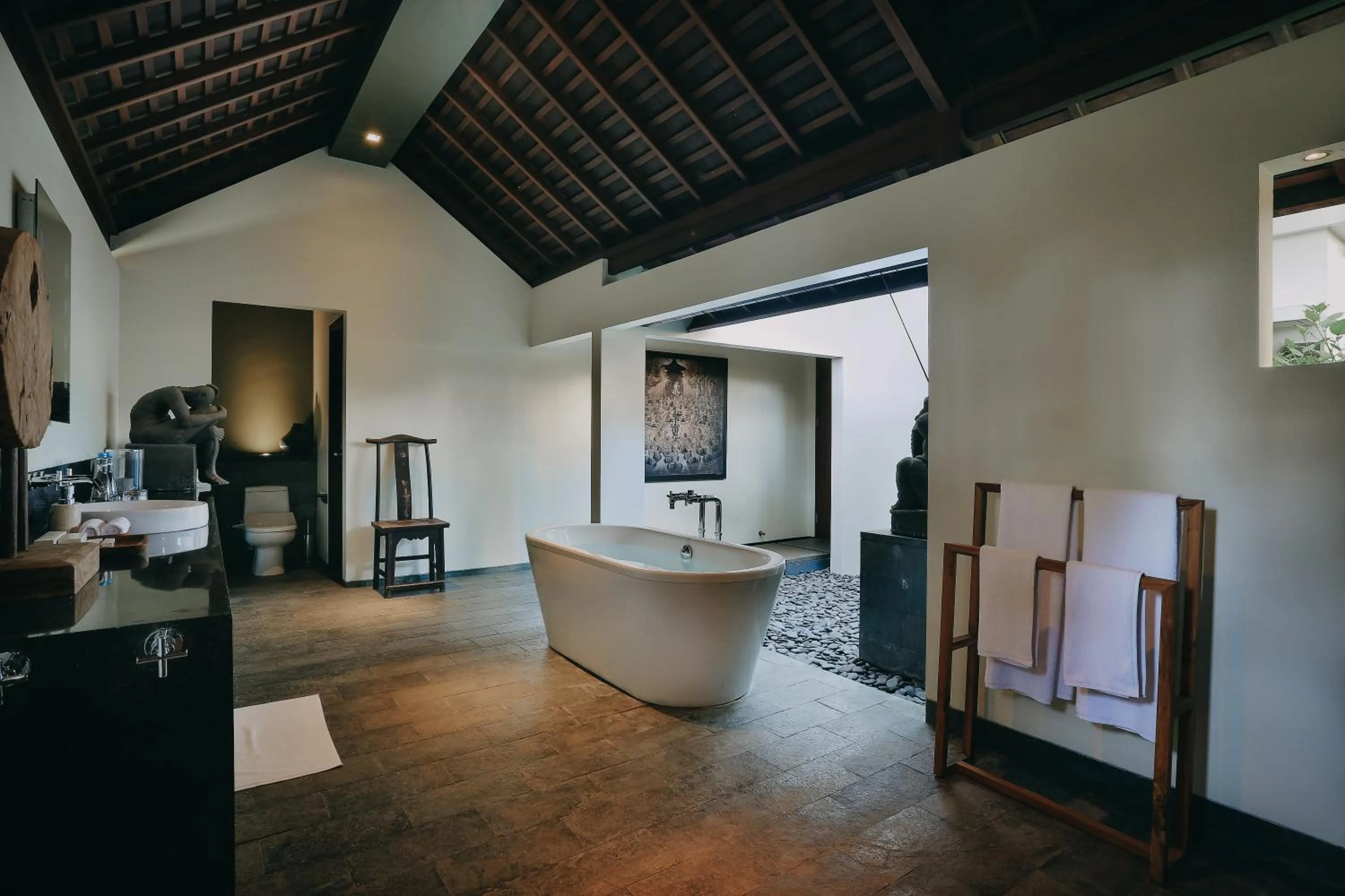 Bathroom in Uma Giri Villas Ubud by GenuineHost