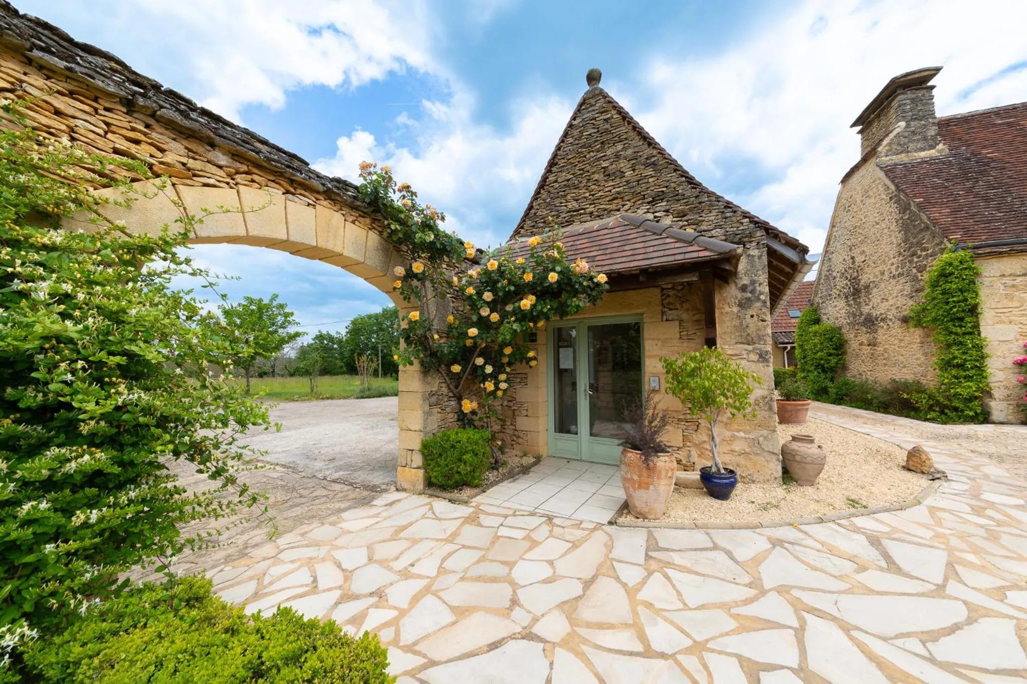 Lobby or reception in Hôtel de la Ferme Lamy