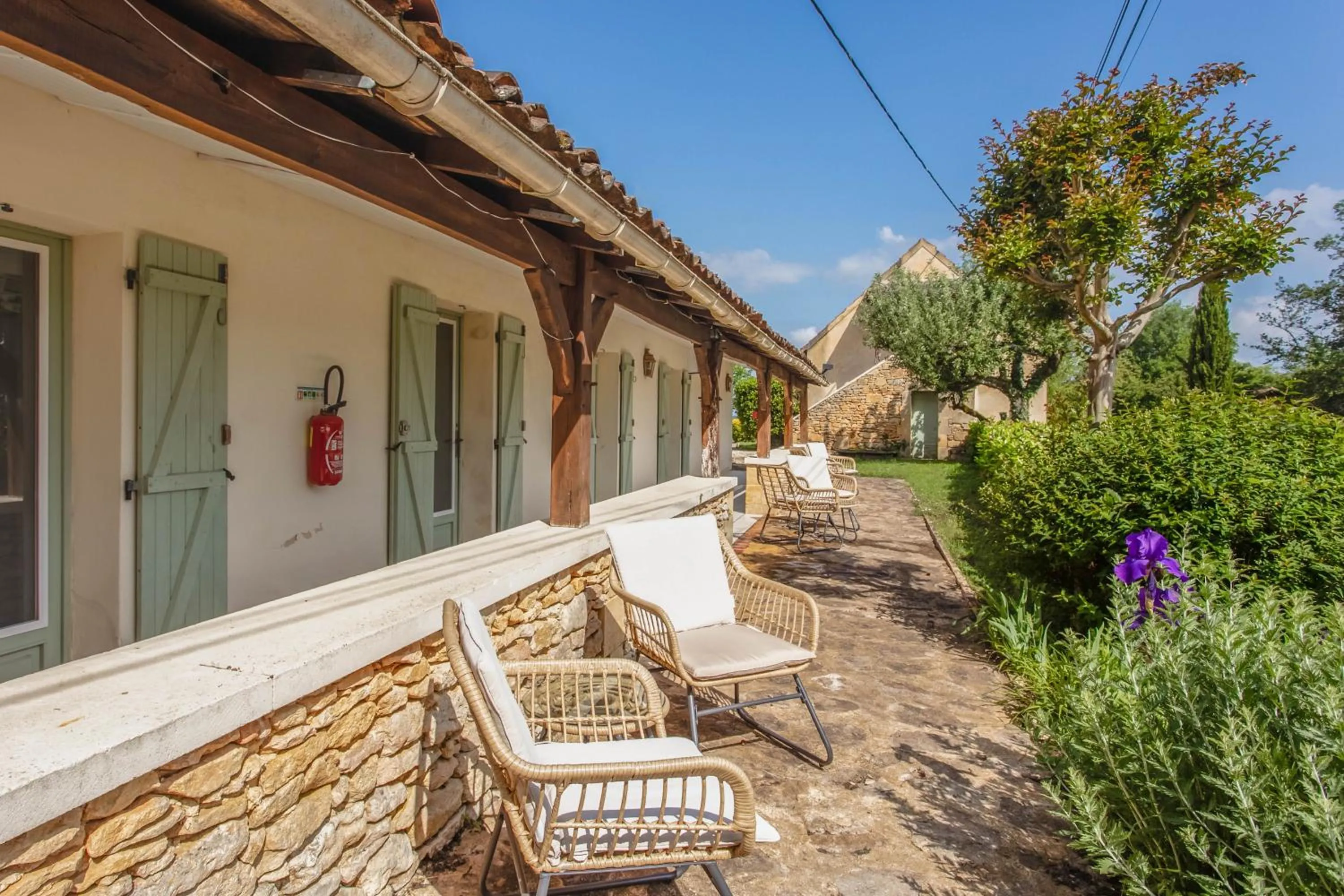 Property building in Hôtel de la Ferme Lamy