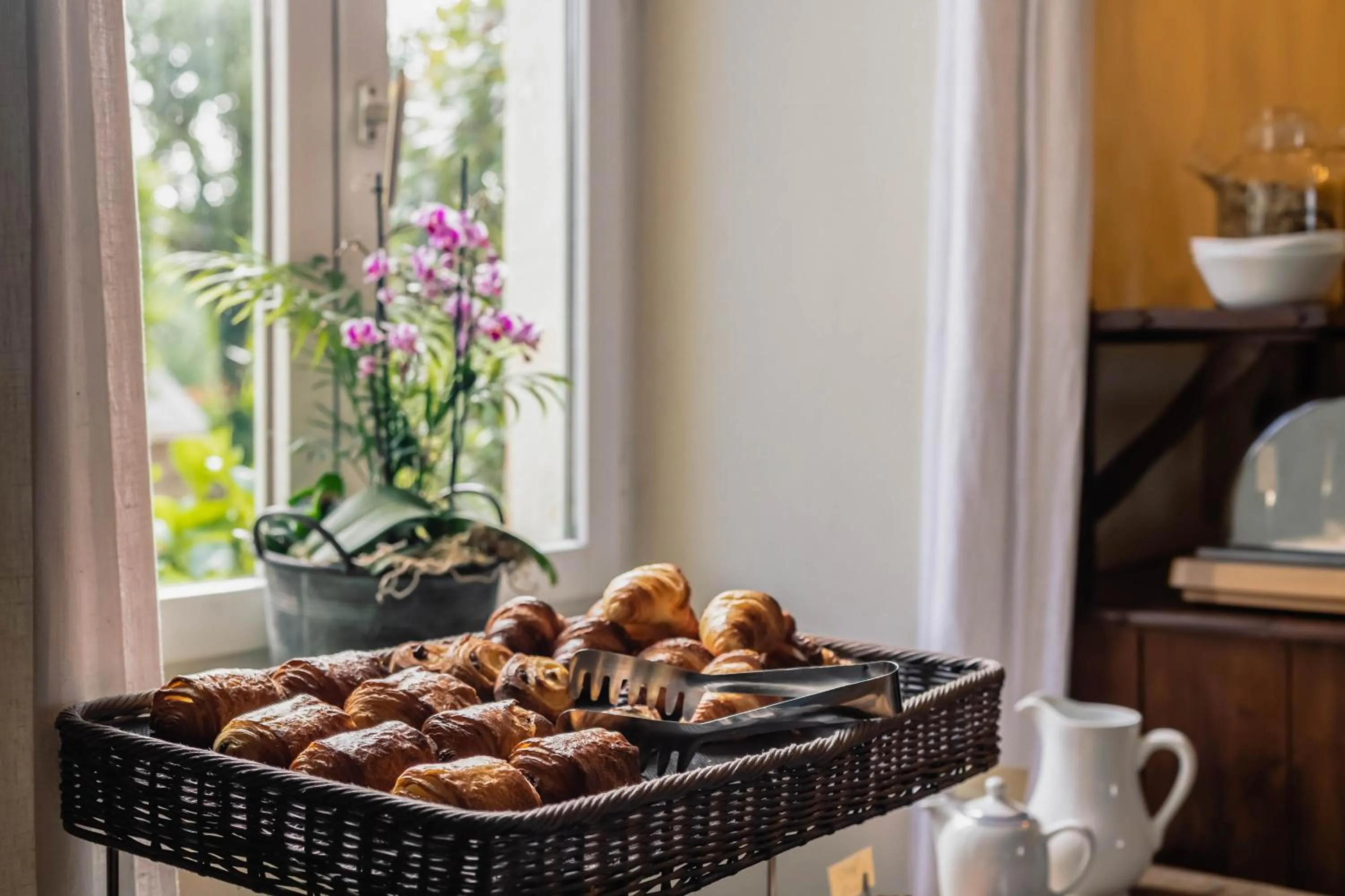 Breakfast in Hôtel de la Ferme Lamy