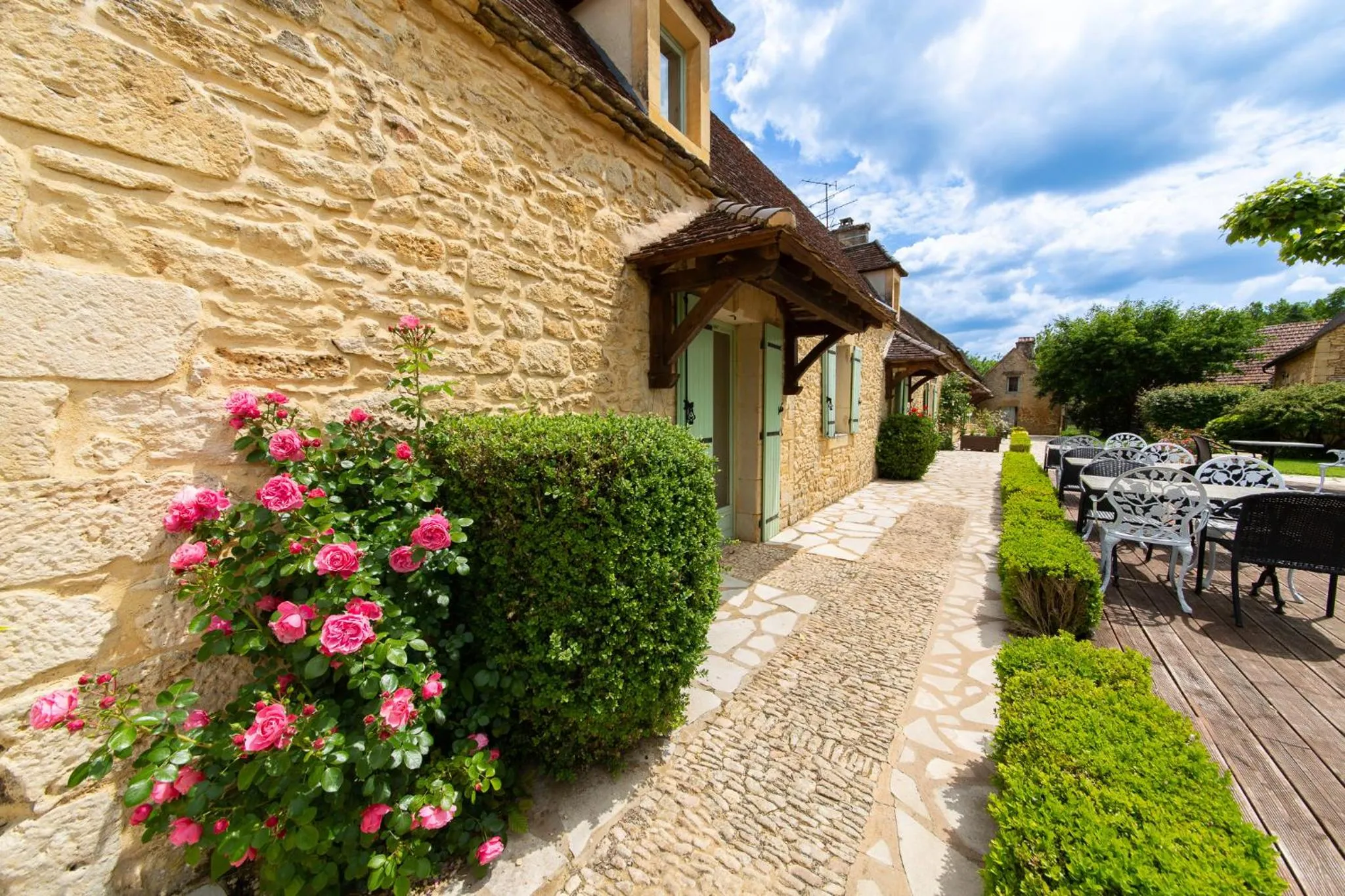 Property building in Hôtel de la Ferme Lamy